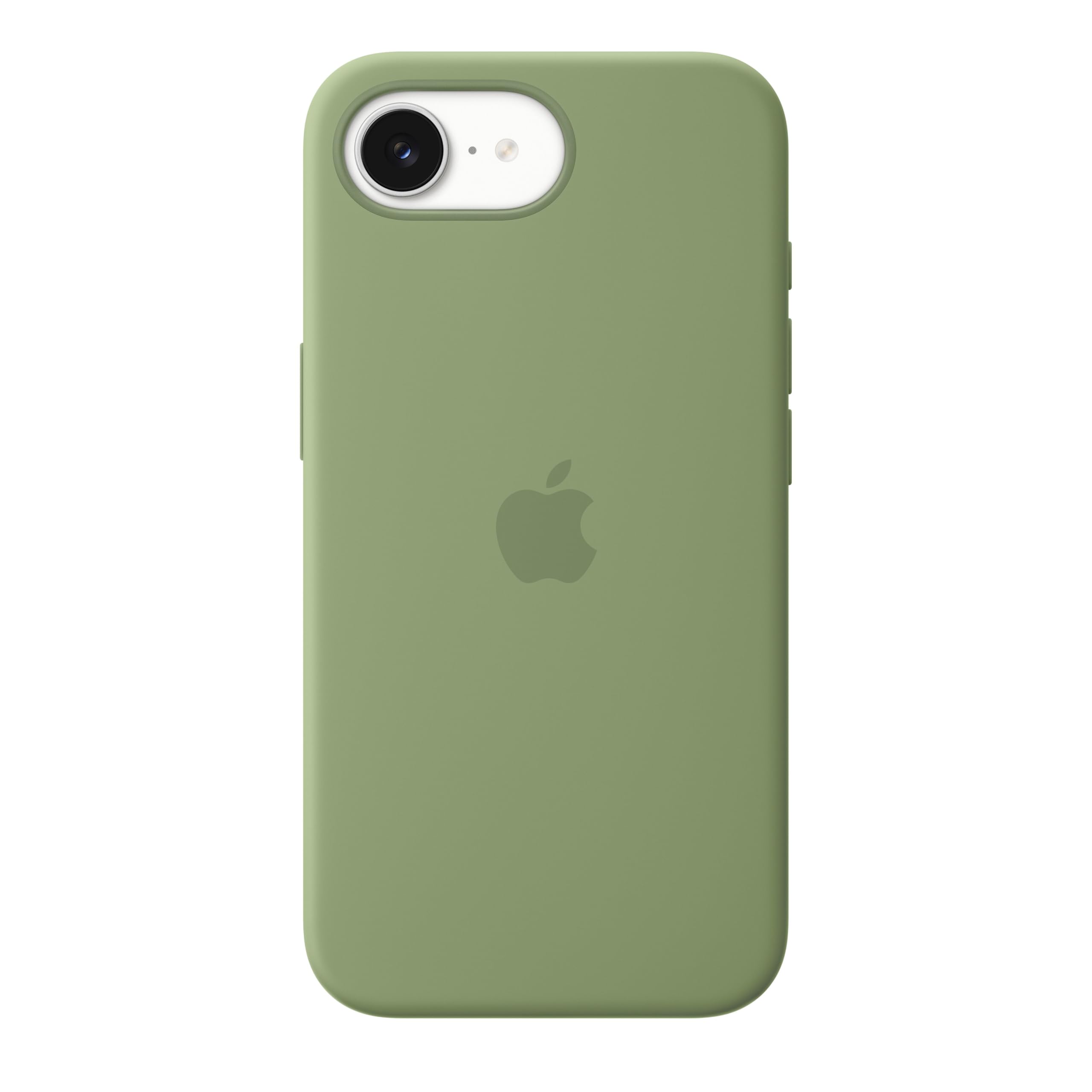 APPLE Silicone Case with MagSafe Vert ardoise  iPhone 17e