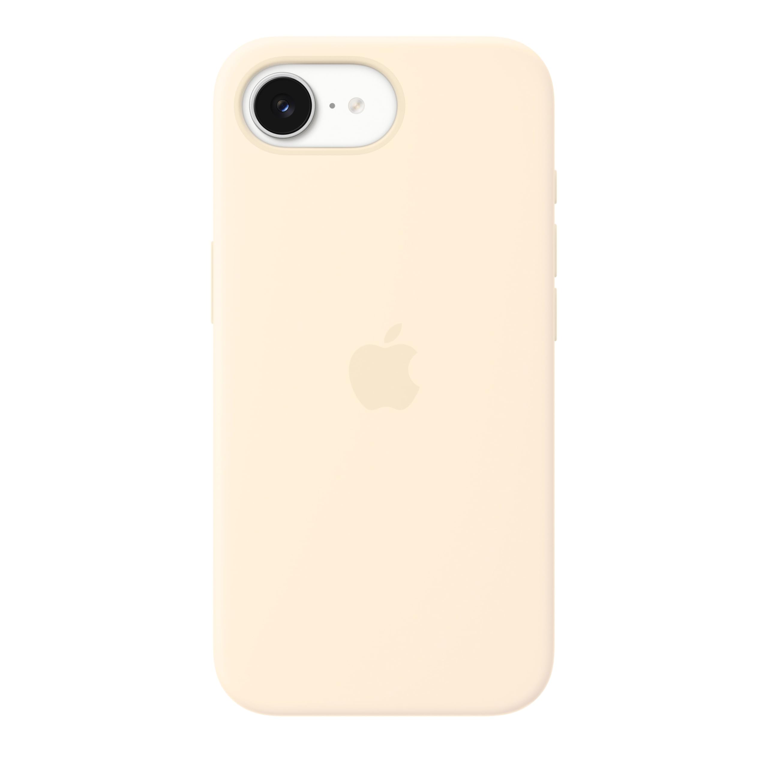 APPLE Silicone Case with MagSafe Vanille iPhone 17e