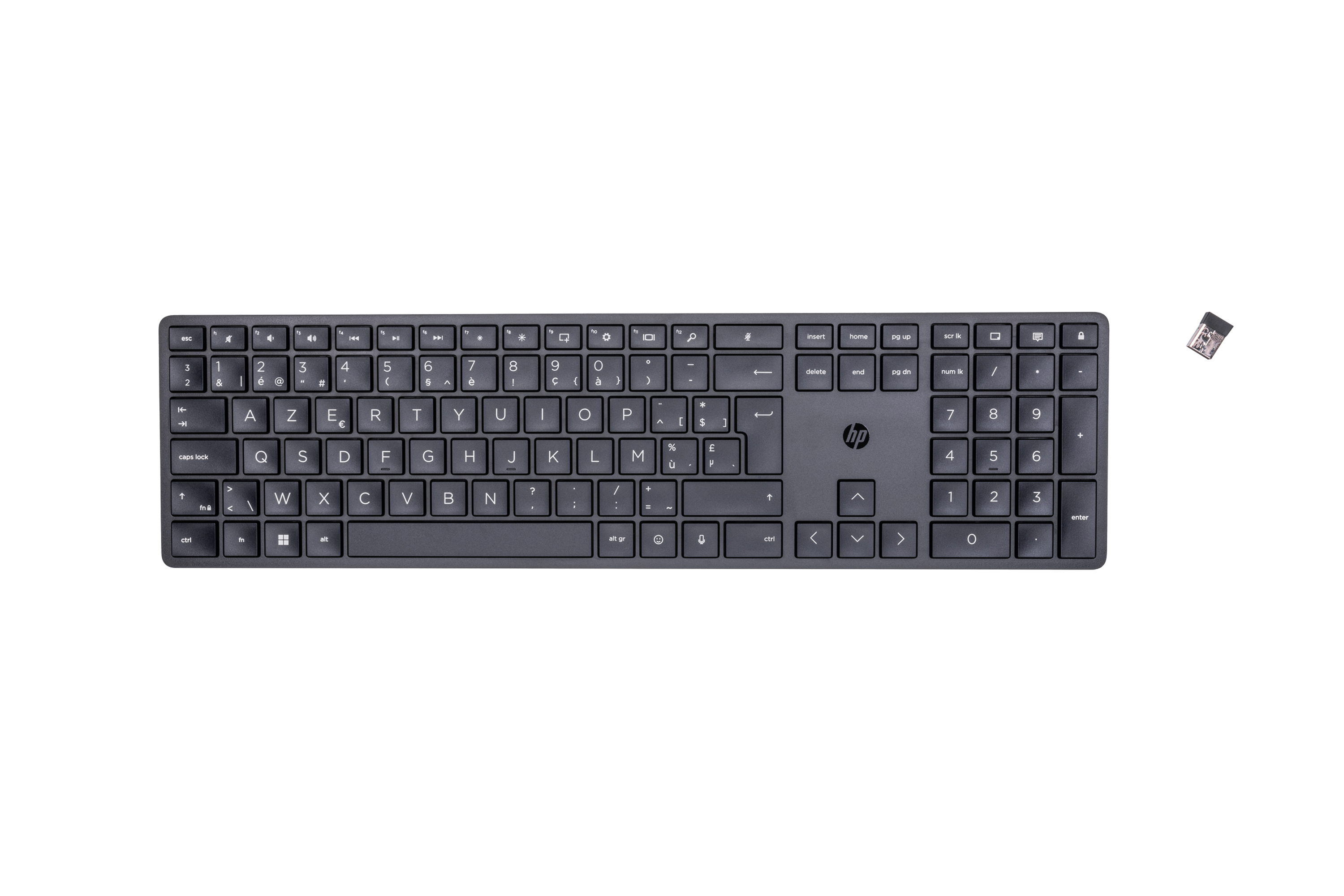 HP ACC: HP 450 Wireless BLK Programmable Keyboard AZERTY BE