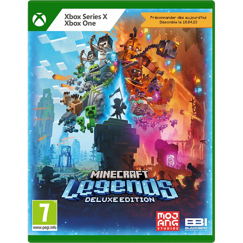 Microsoft jeu xbox  minecraft legends