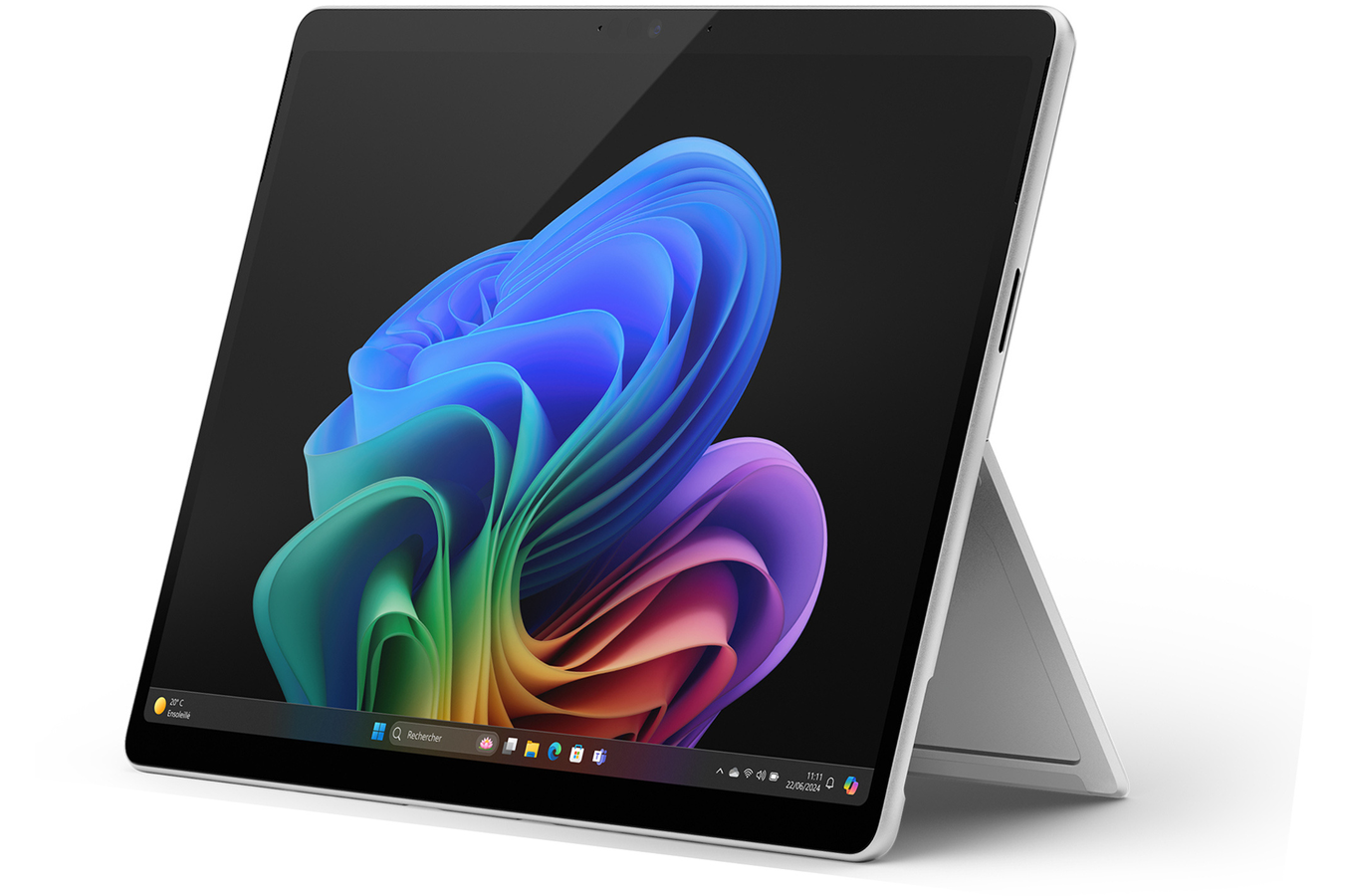Microsoft Nouvelle Surface Pro Qualcomm Snapdragon X Plus 16 Go RAM 256 Go SSD Platinum ARM Cortex