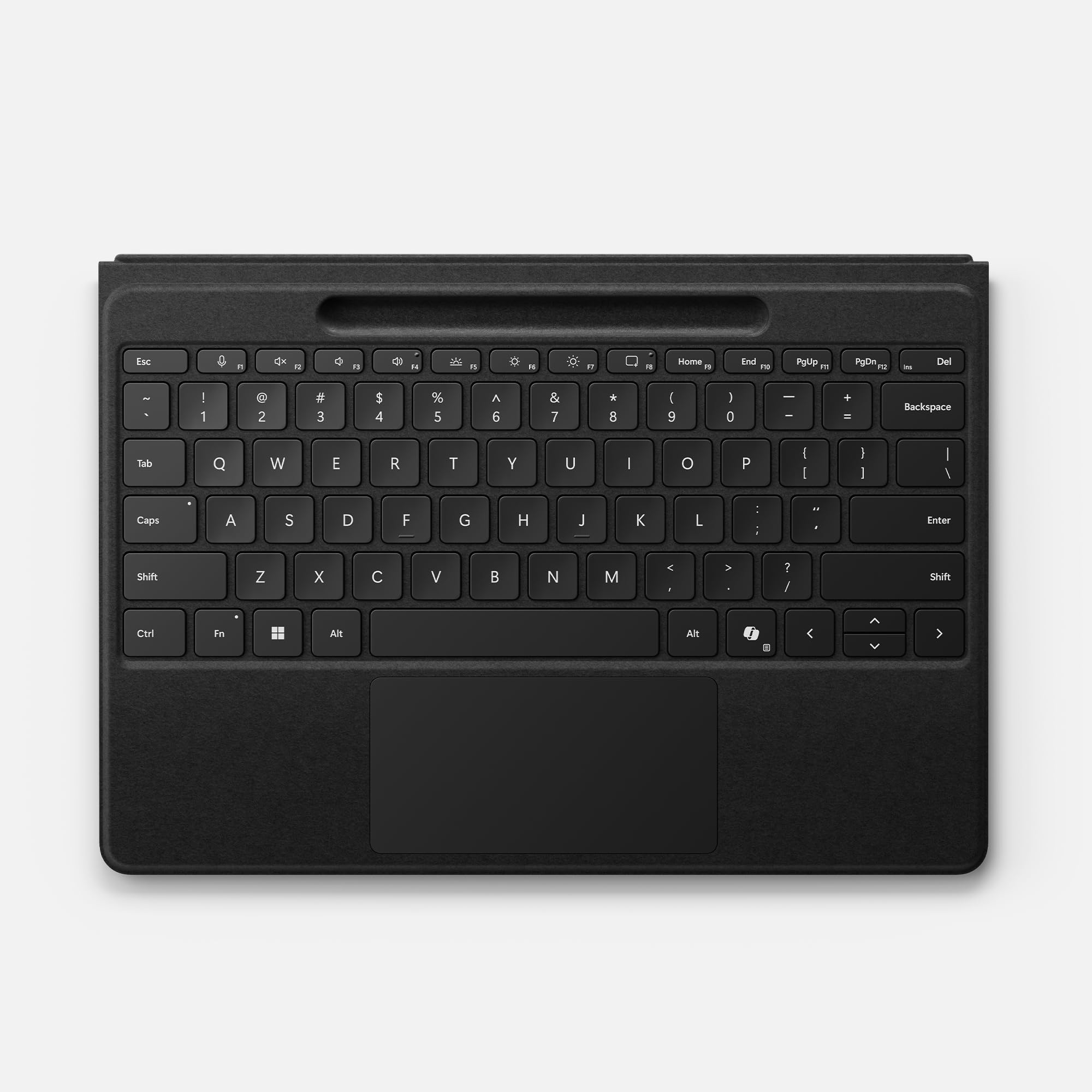 Microsoft Étui noir pour clavier Surface Pro Flex avec clavier pour Surface Pro 11