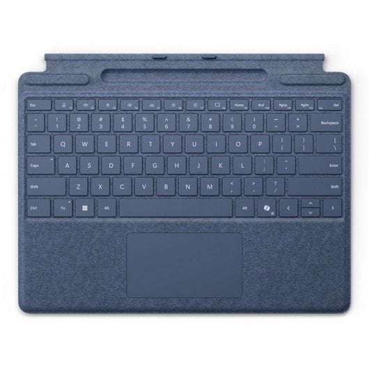 Microsoft Clavier pour Surface Pro avec stockage du stylet espagnol QWERTY Sapphire