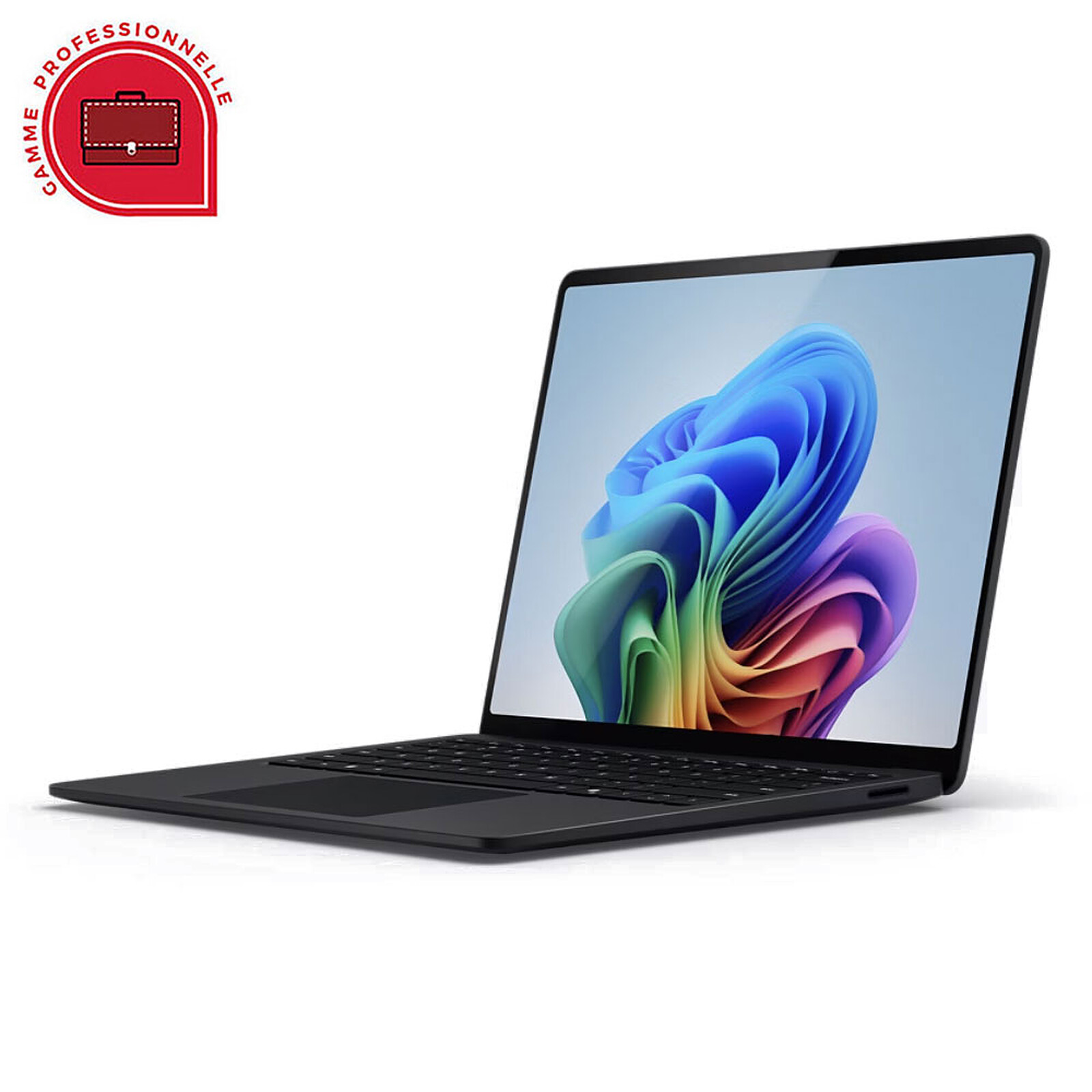 Microsoft Ordinateur Portable Laptop 7 13,8 pouces Core Ultra 5 16 Go RAM 256 Go SSD Noir