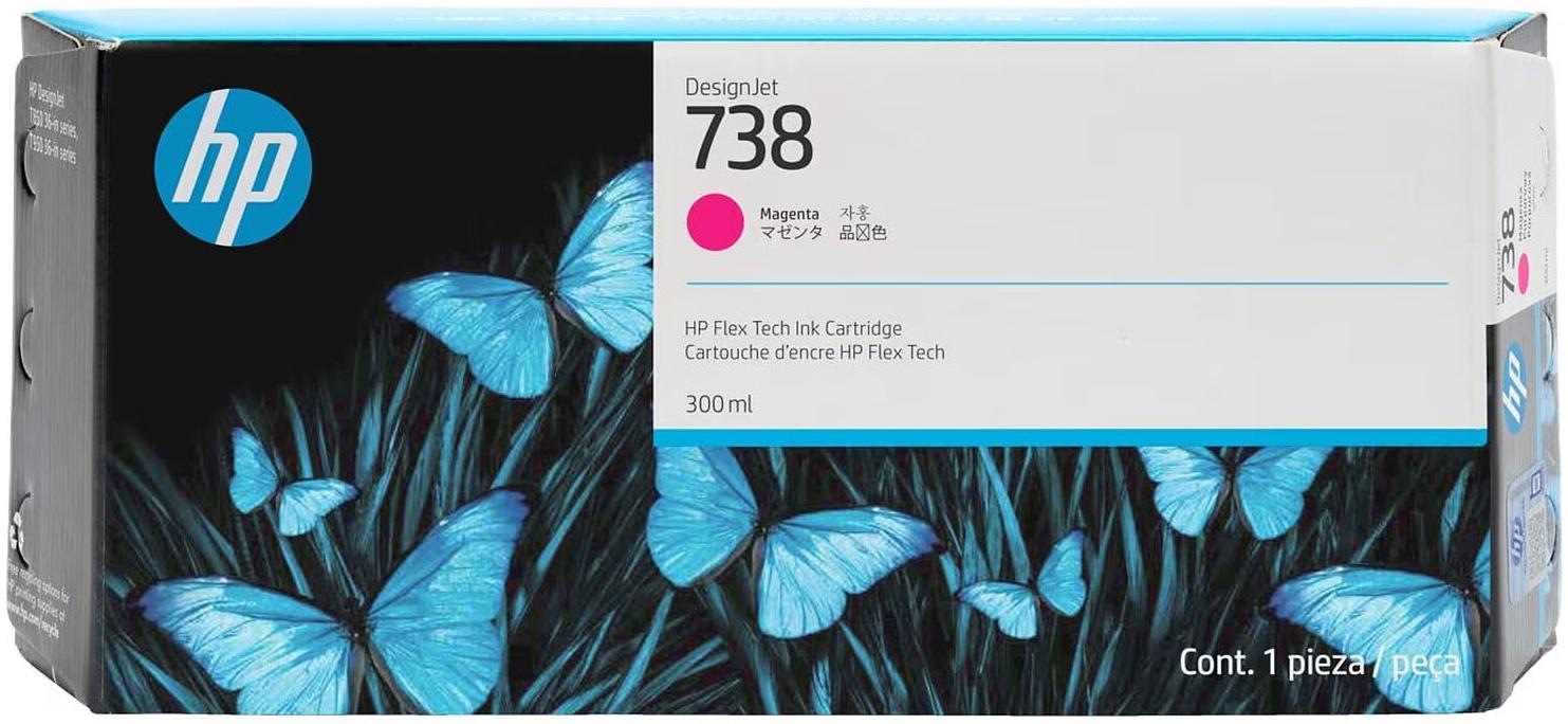 HP Ink/ 738 300-ml MGT DesignJet Ink