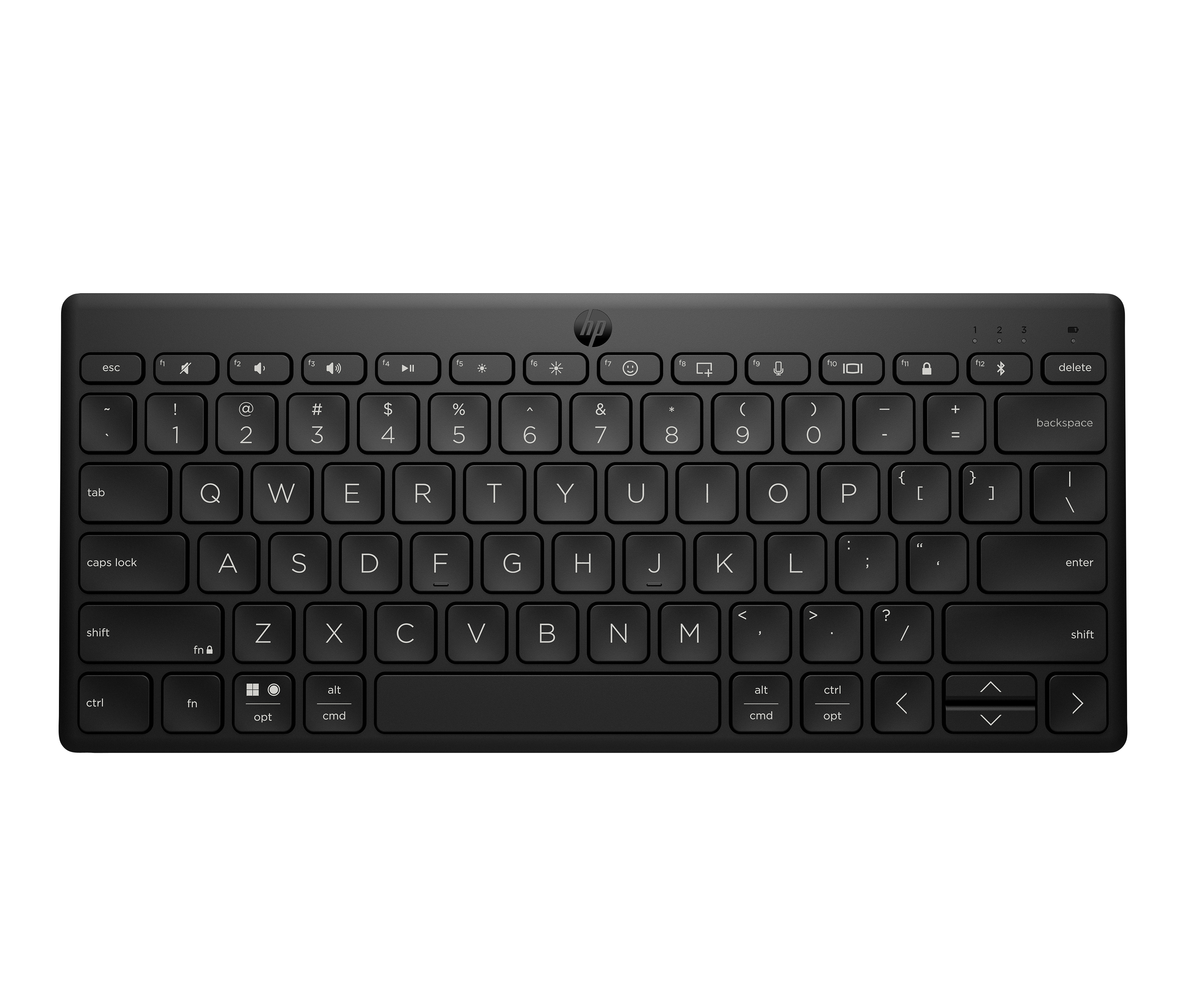 HP 355 Kompakte Bluetooth-Tastatur pour mehrere Appareils