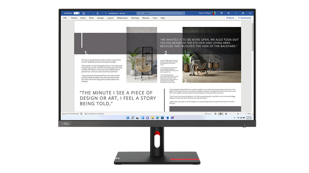 LENOVO ThinkVision S27i-30 27inch Monitor
