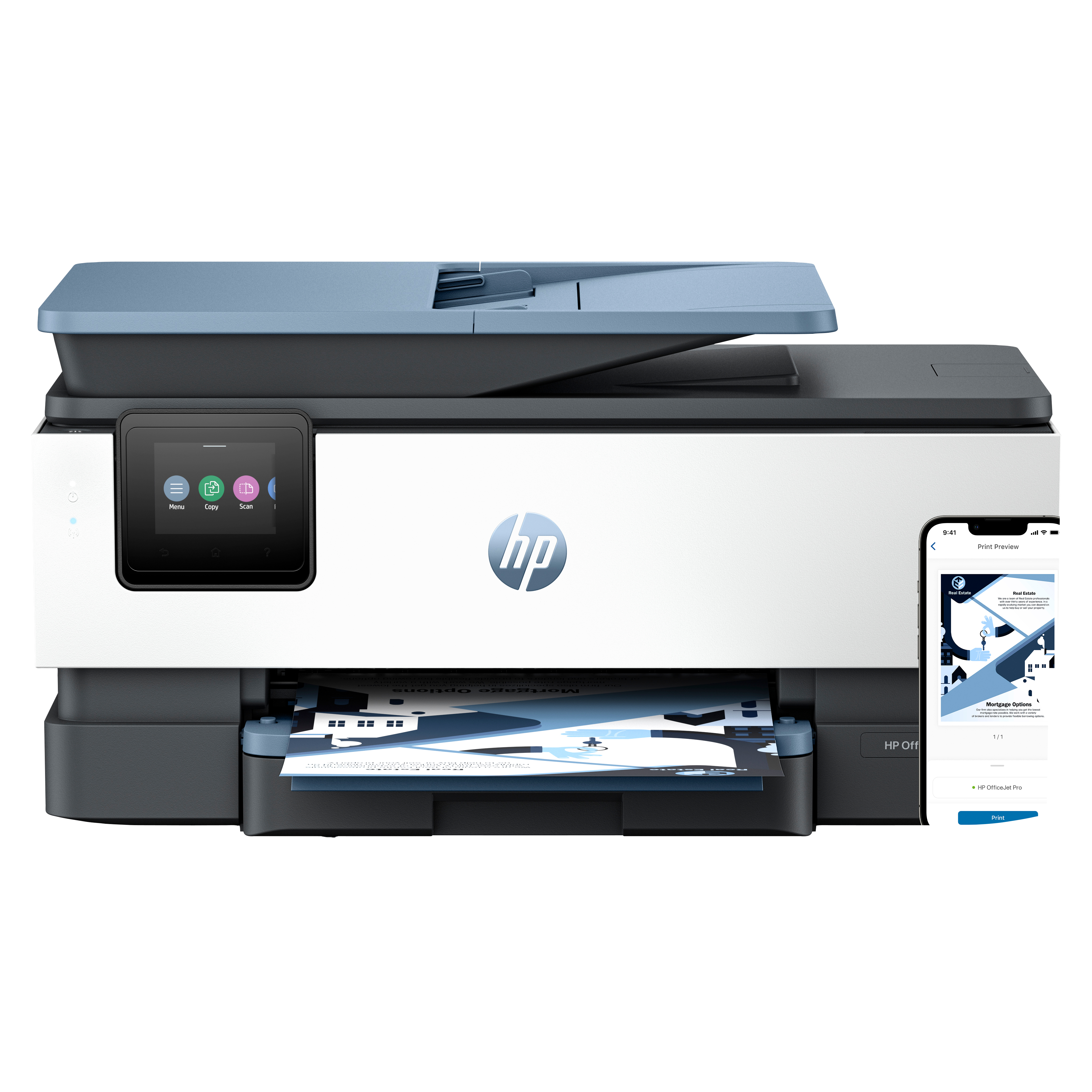 HP Imprimante OfficeJet Pro 8125e Multifonction Sans Fil Couleur Instant Ink