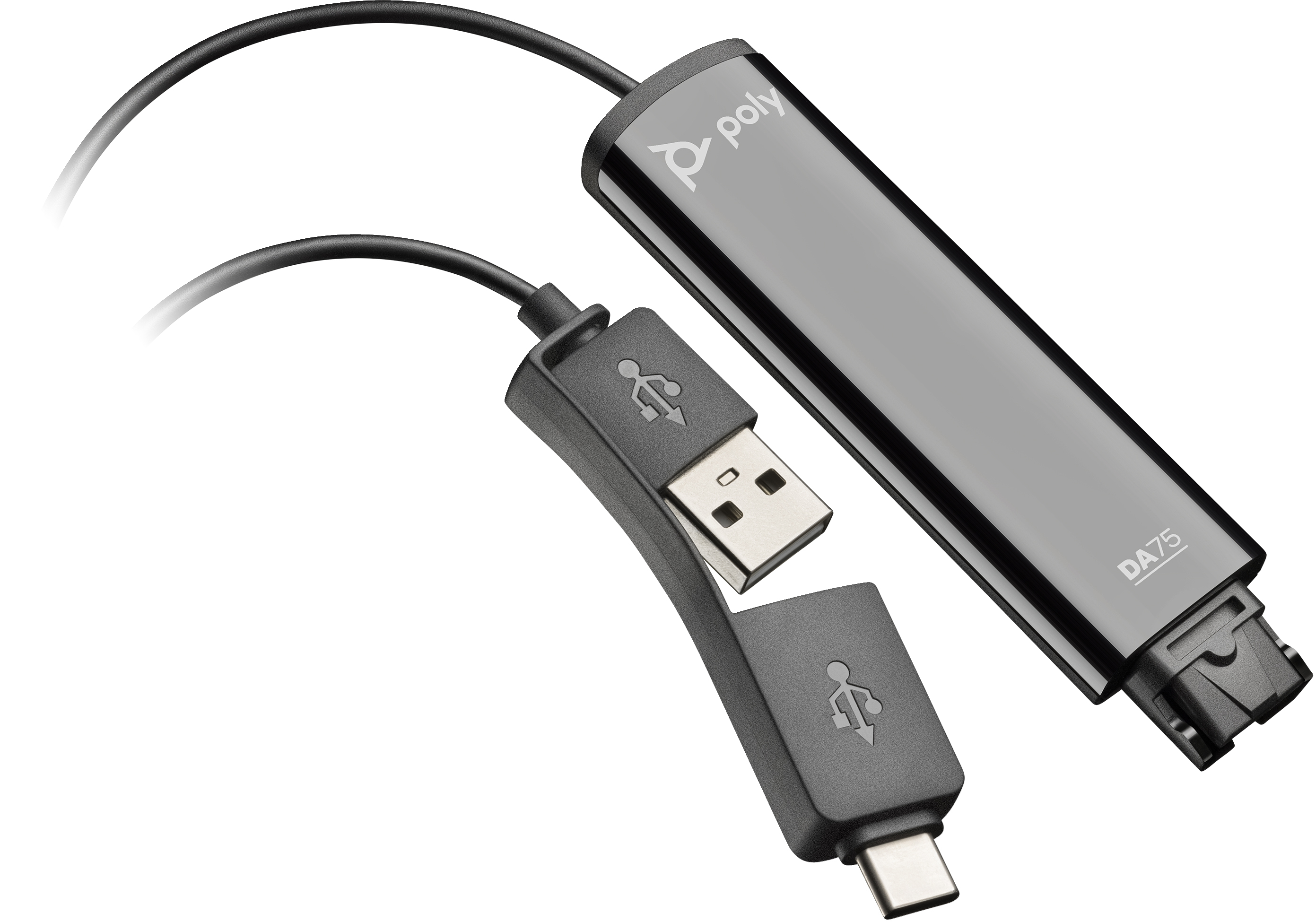 HP POLY Poly DA75 USB to QD Adapter