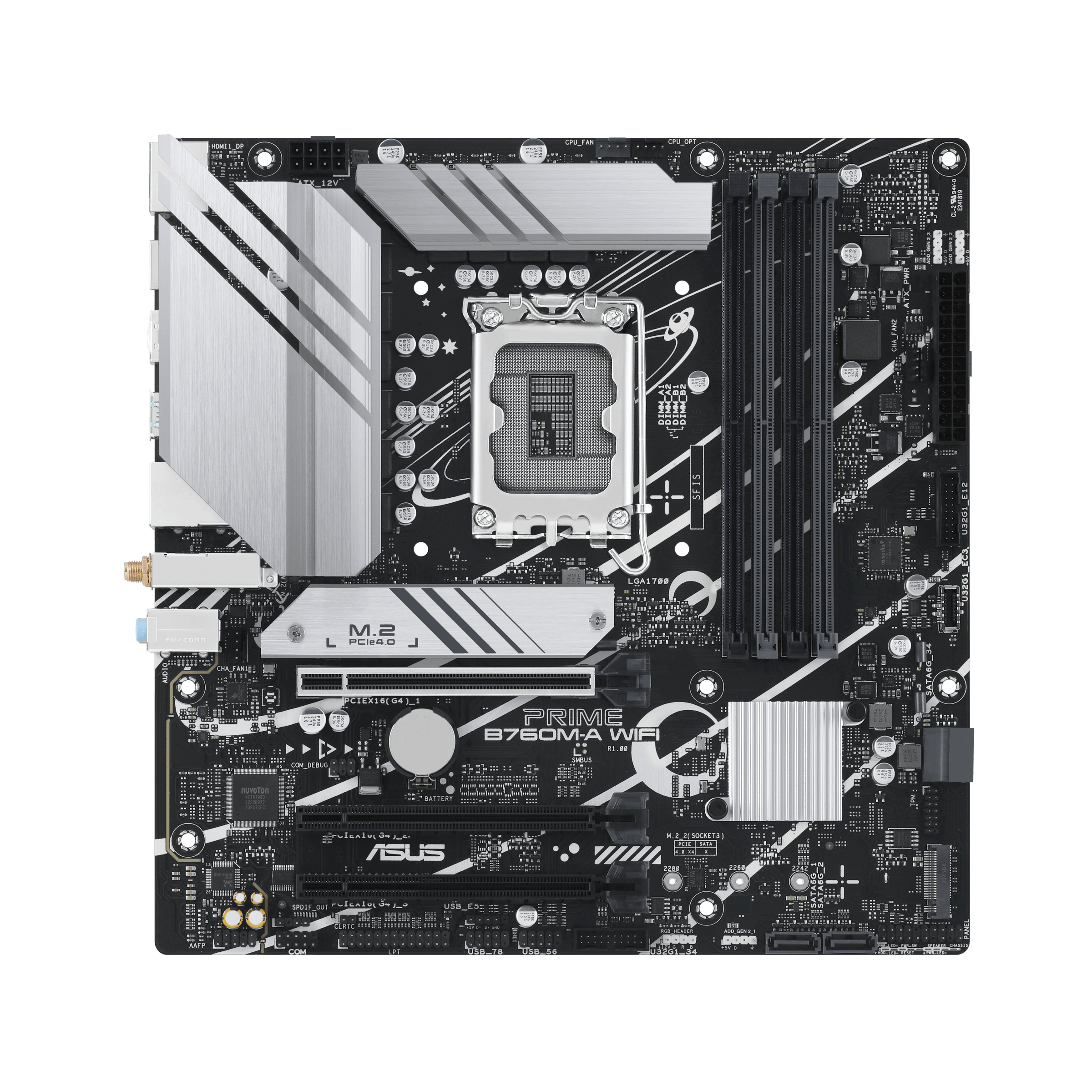 ASUS PRIME B760M-A WIFI LGA 1700 MicroATX Motherboard