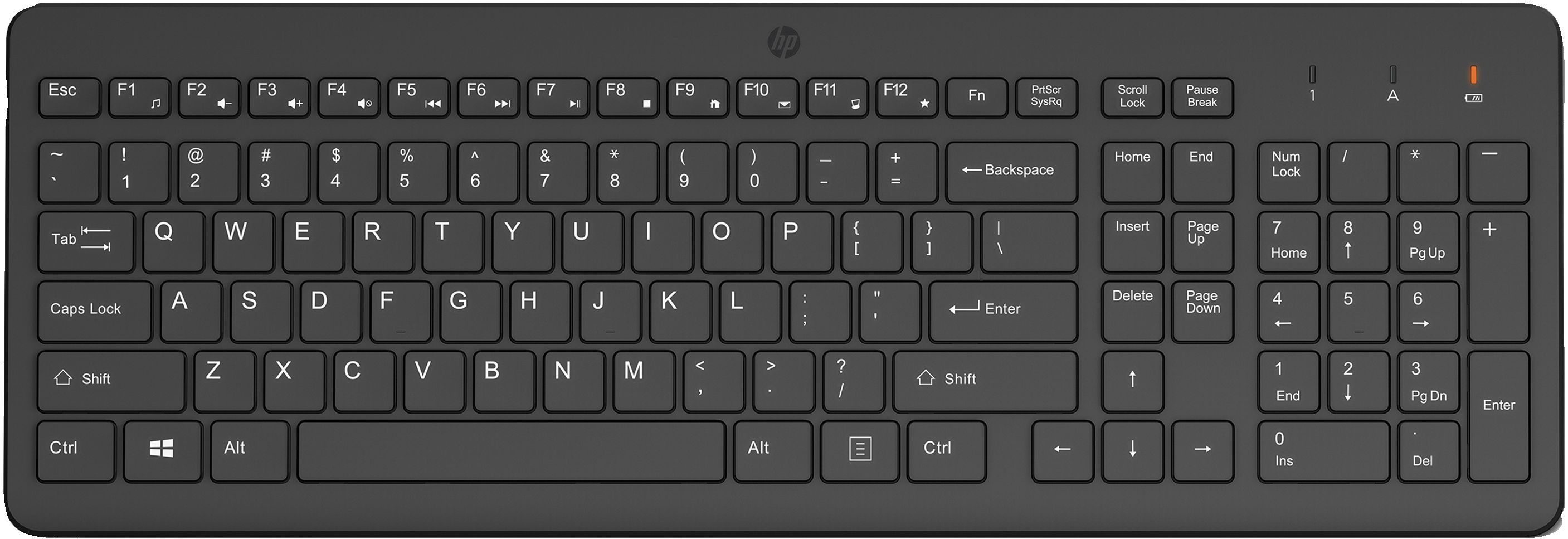 HP Clavier sans fil noir 225
