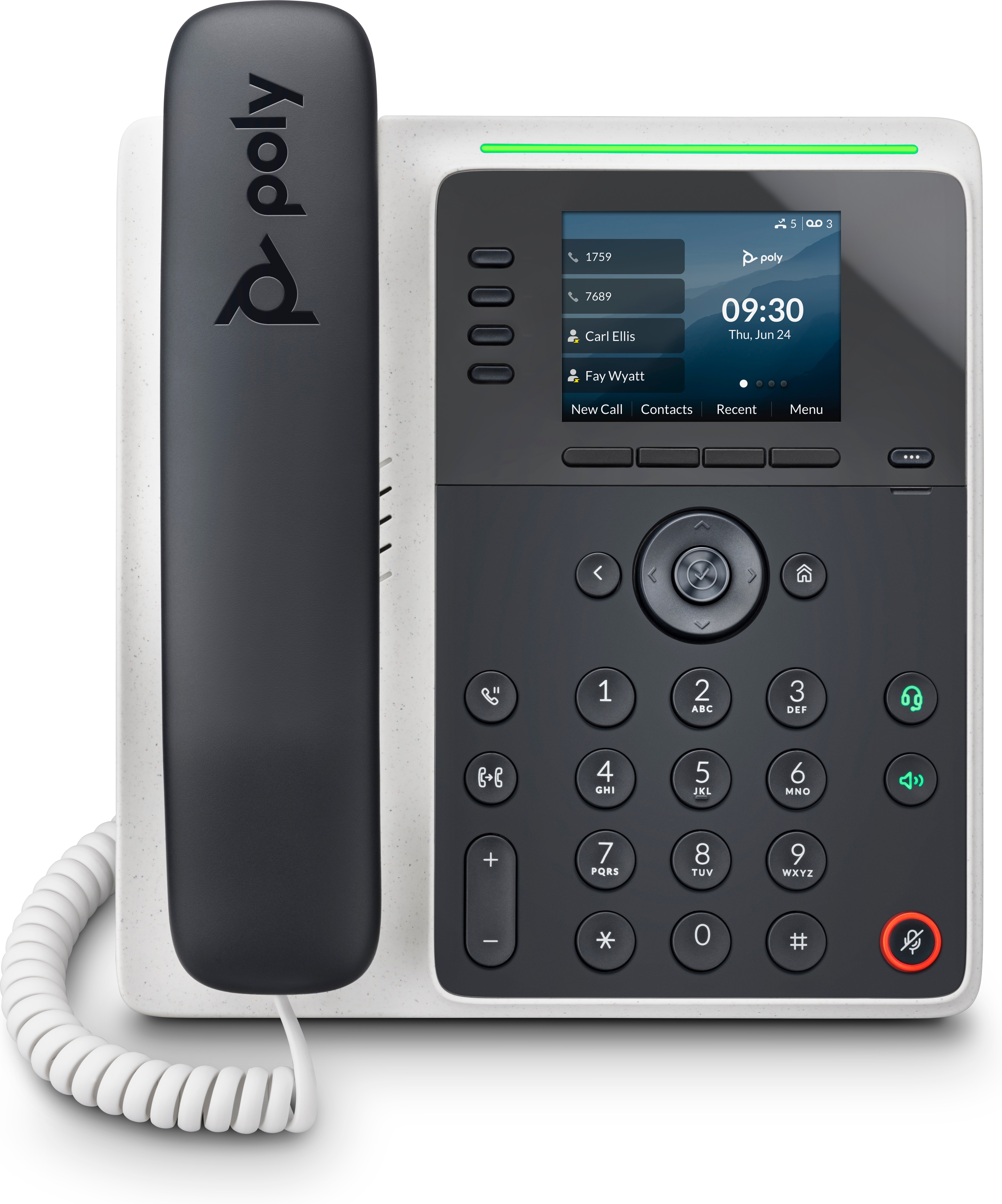 Poly Poly Edge E220 IP Phone and PoE-enabled