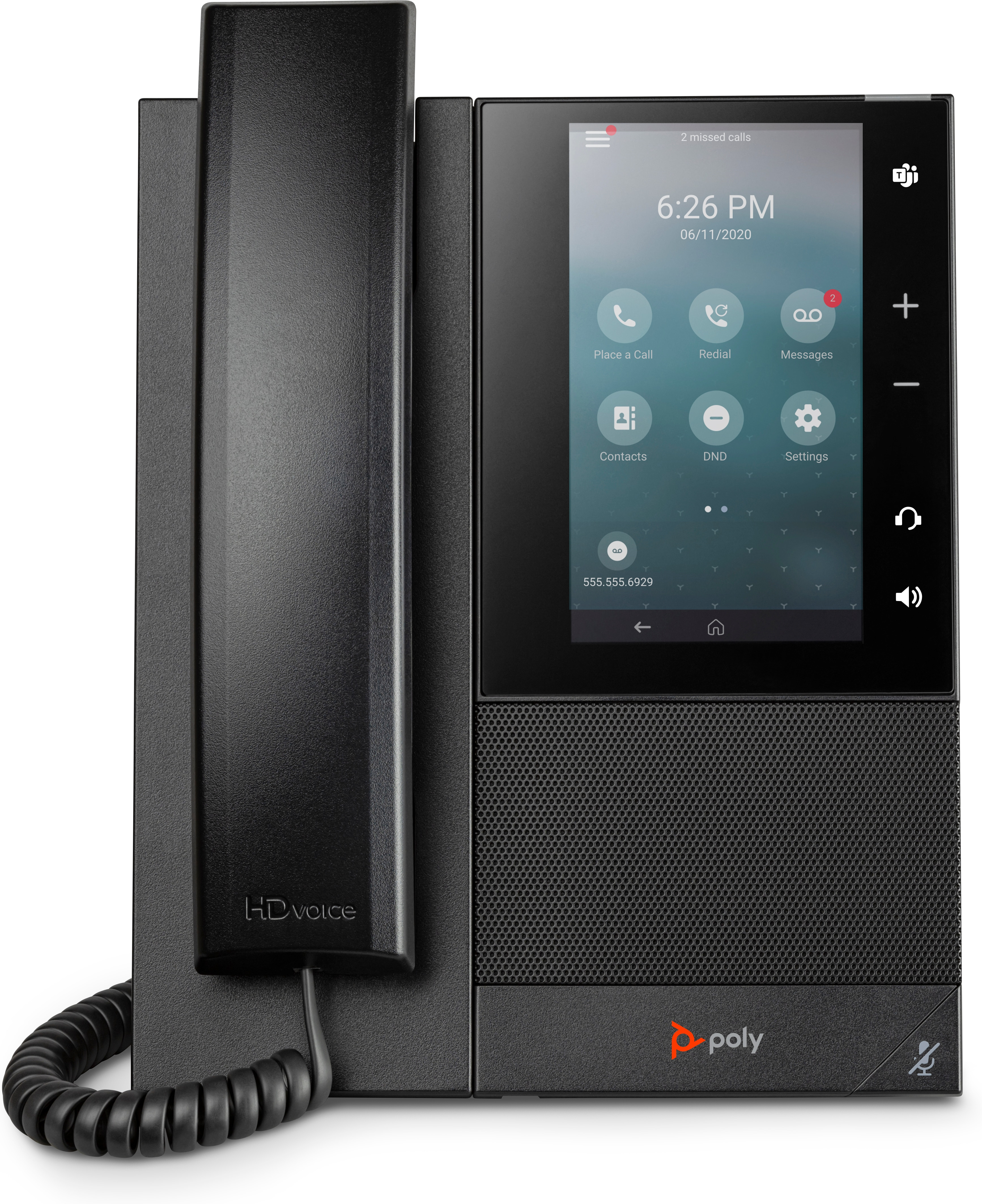 HP HP Poly CCX 500 Business Media Phone with Open SIP and PoE-enabled