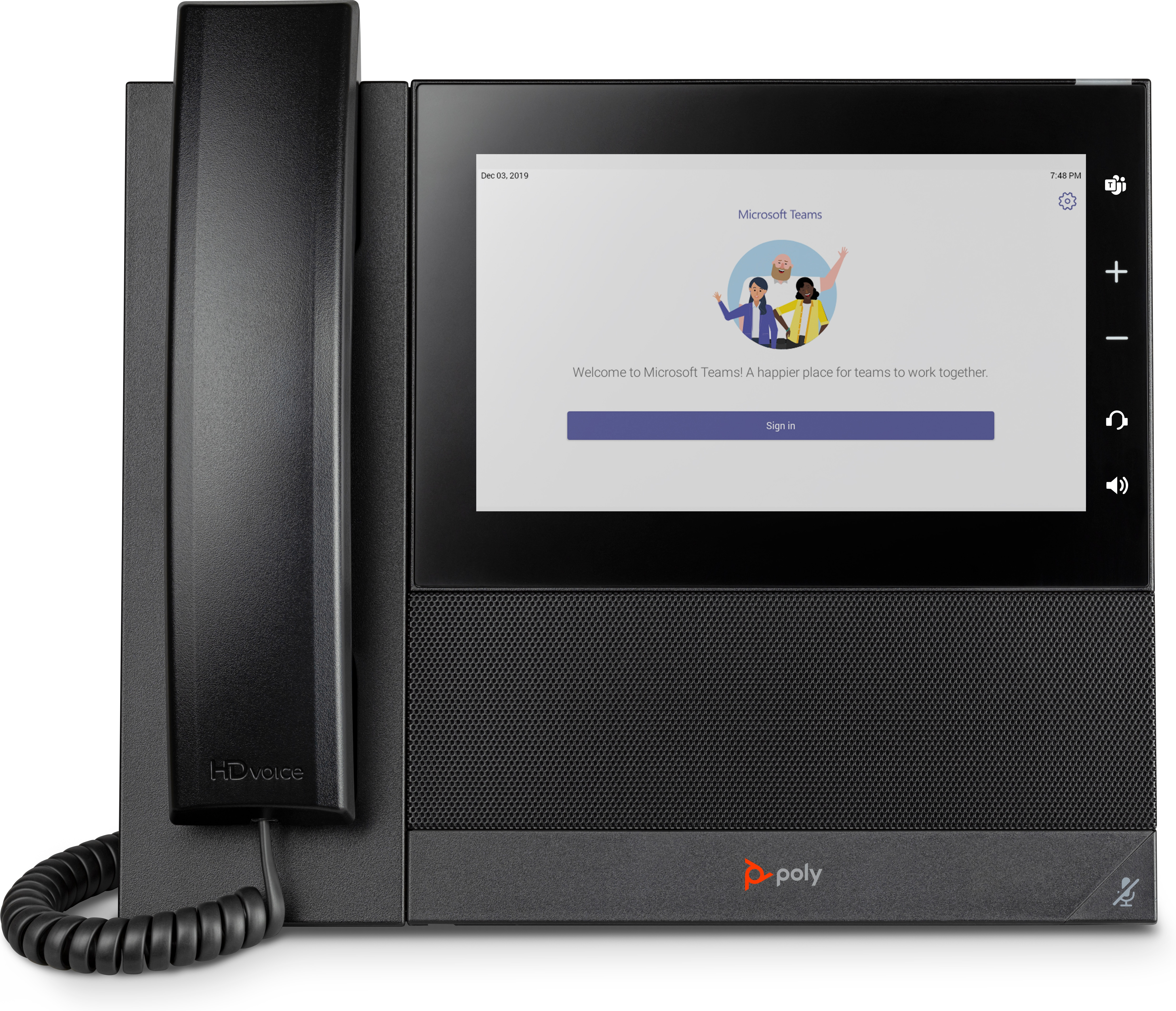 Poly Poly CCX 600 Business Media Phone for Microsoft Teams and PoE-enabled