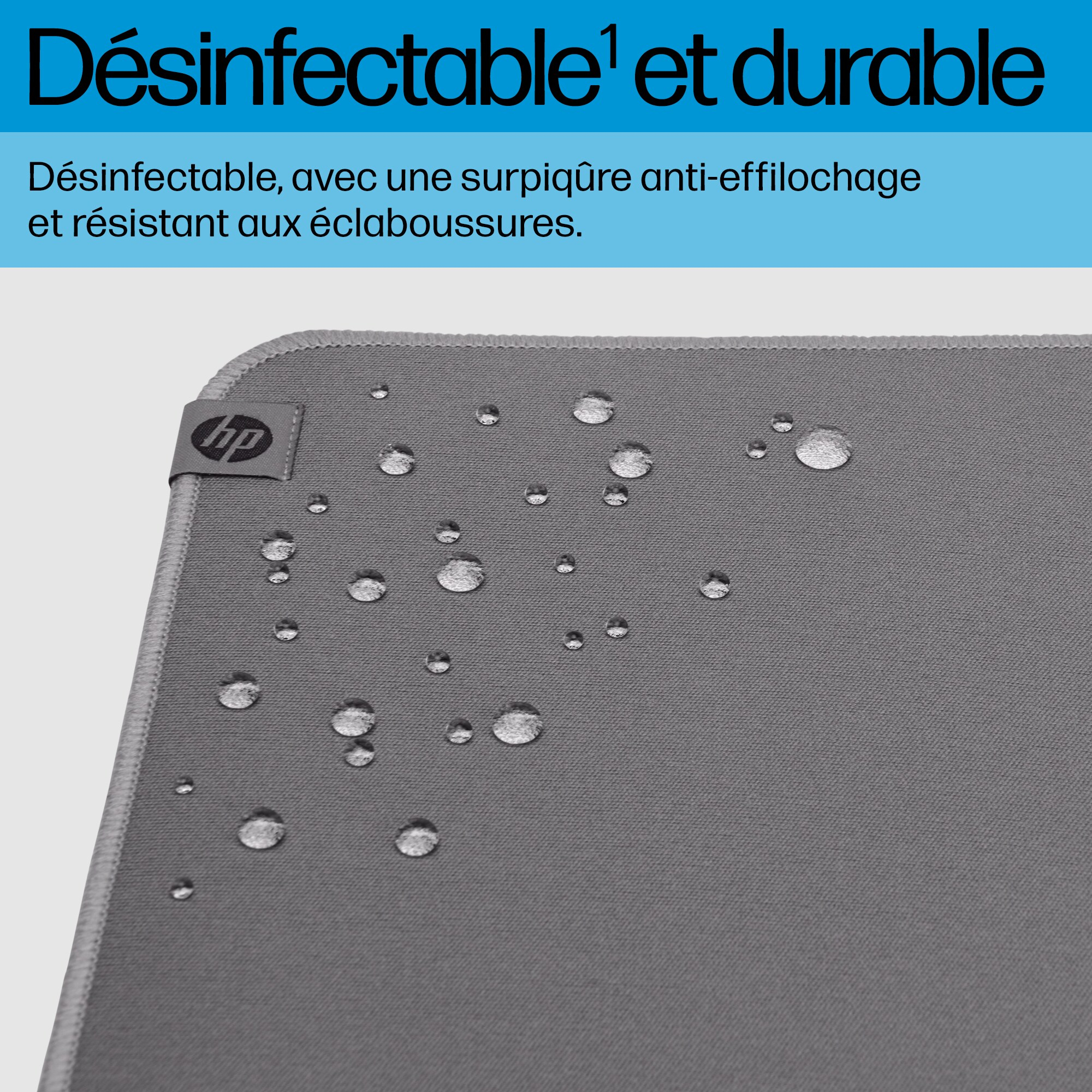HP - Modèle du produit : 105 Sanitizable Mouse Pad