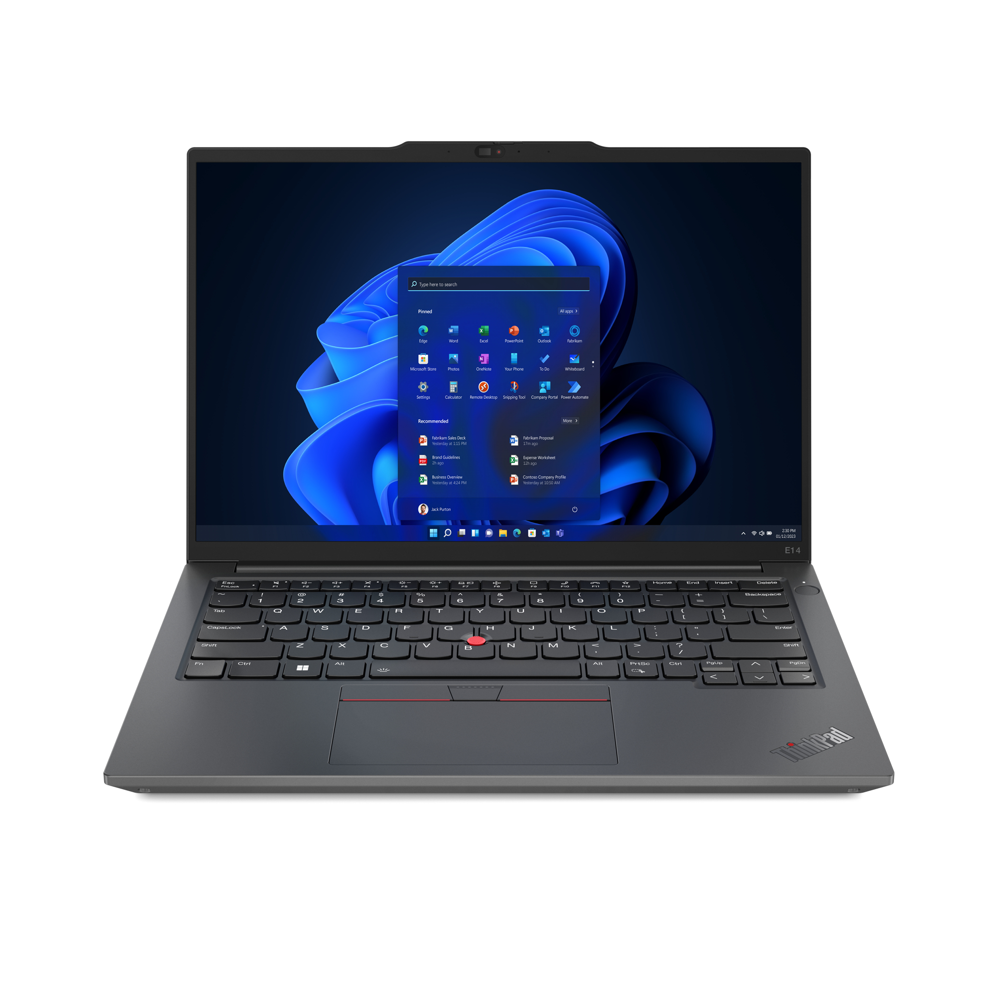 LENOVO ThinkPad E14 G5 21JR RYZ5 7530U/16GB/512SSD/W11Pro black QWERTY