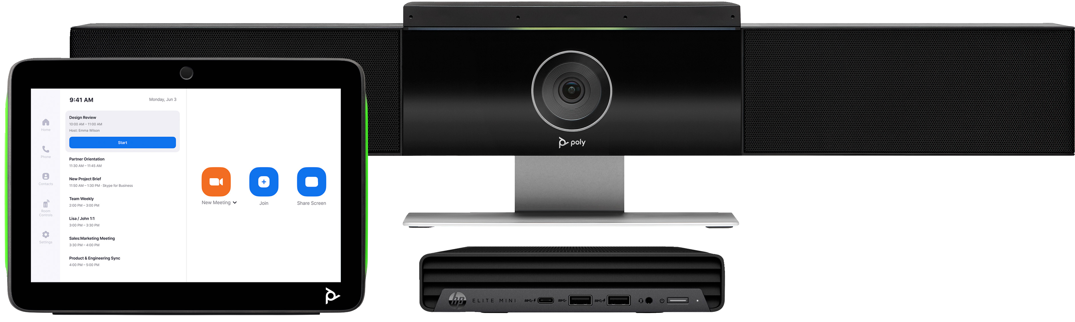 HP POLY Pour Zoom Rooms