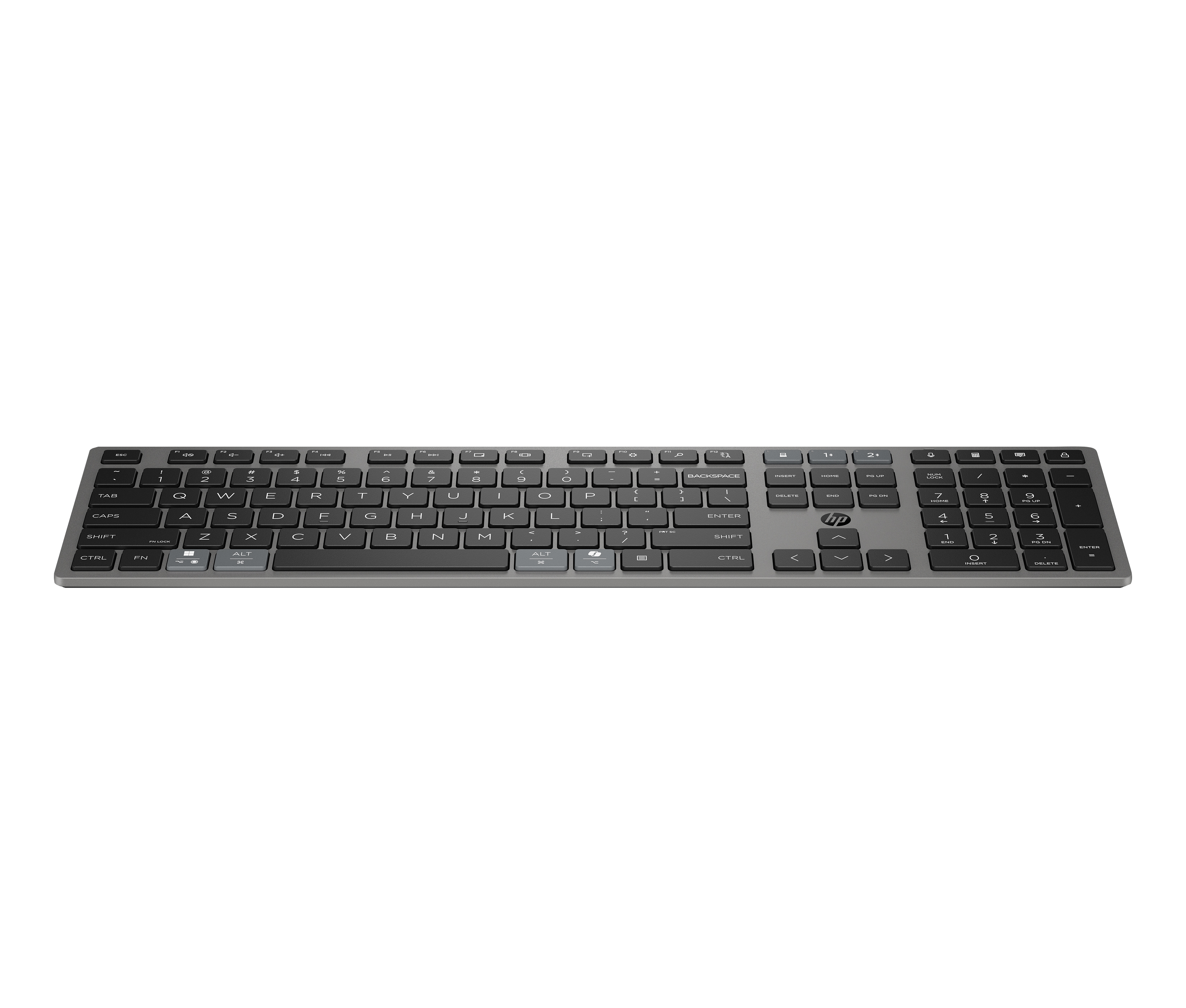 HP Clavier sans fil rechargeable 720 ultra-mince à double mode