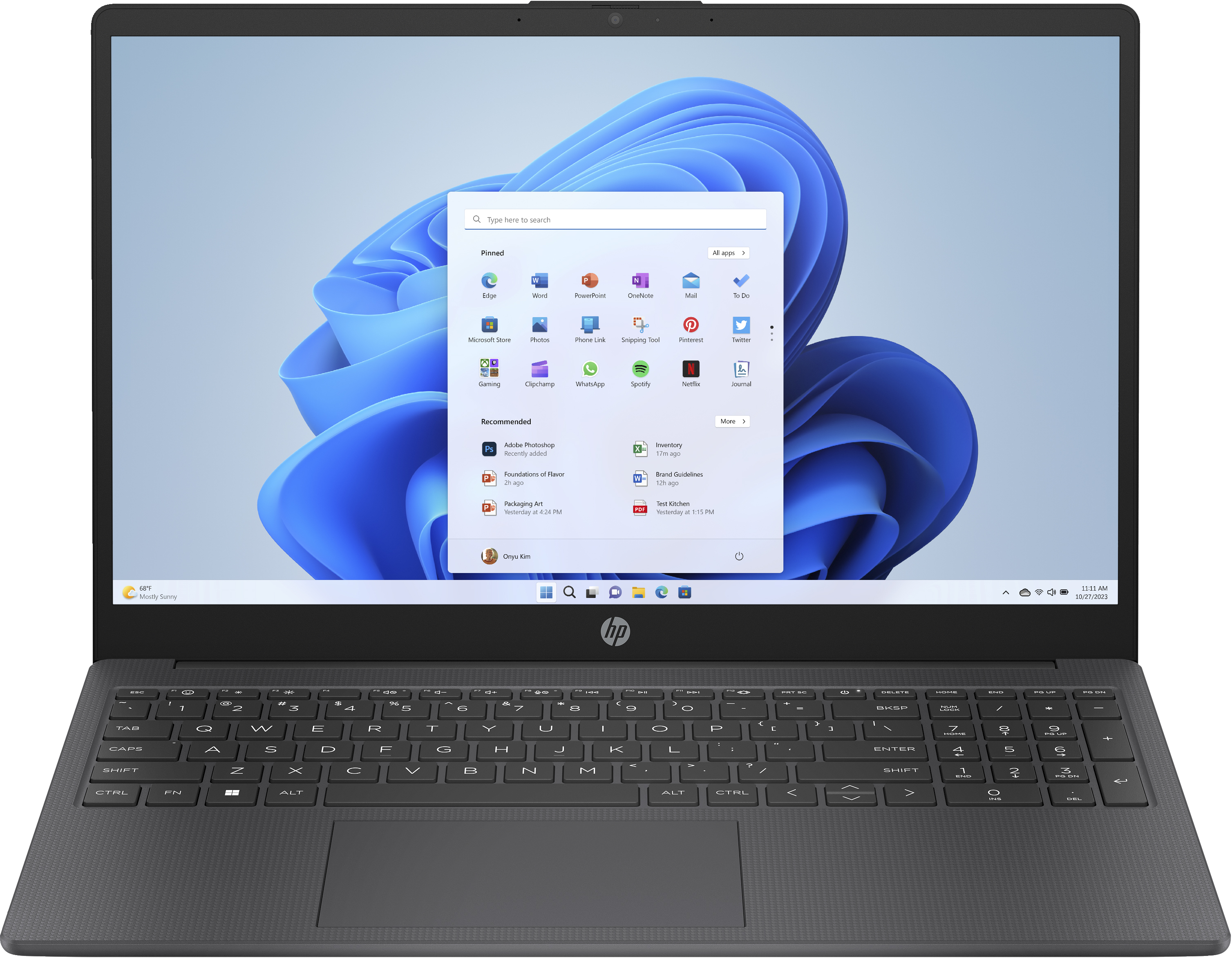 HP PC Portable 15-fd0064nf