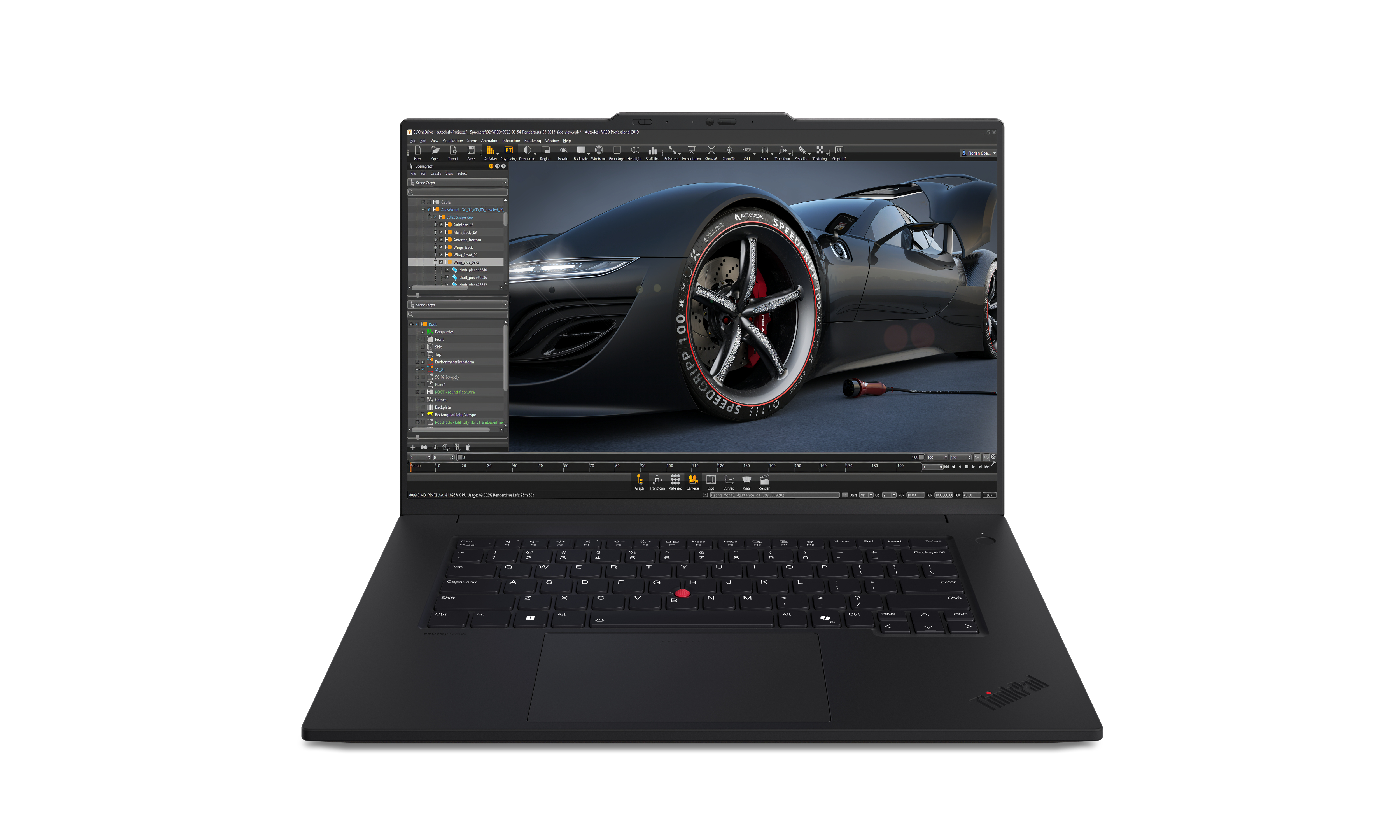 LENOVO - Modèle du produit : ThinkPad P1 G7 Intel Core Ultra 9 185H 16p WQXGA 64Go 2To SSD M.2 2280 PCIe GeForce RTX 4070 8Go W11P 3YR Premier NBD