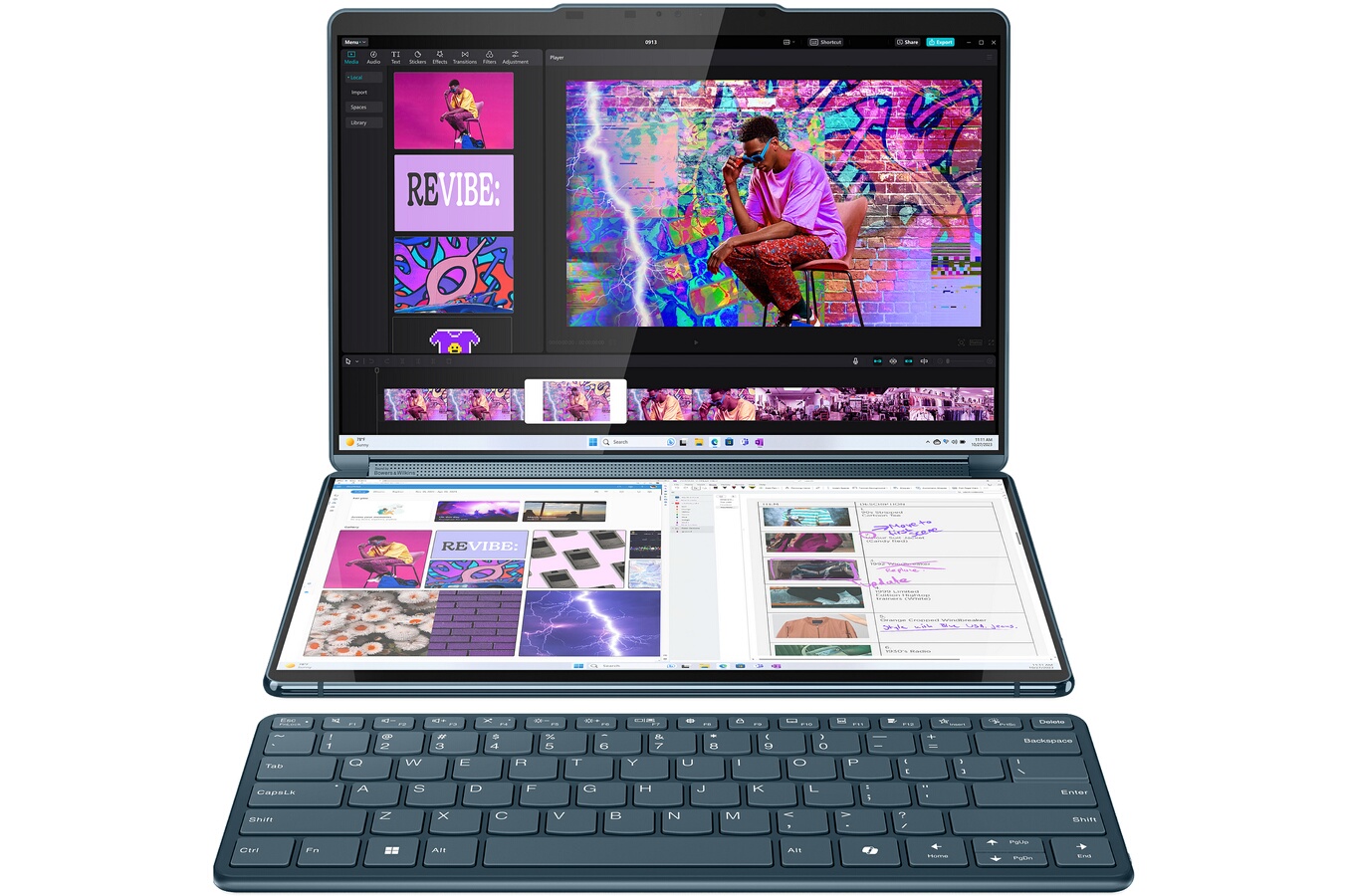 LENOVO pc hybride yoga book 9 13imu9 evo