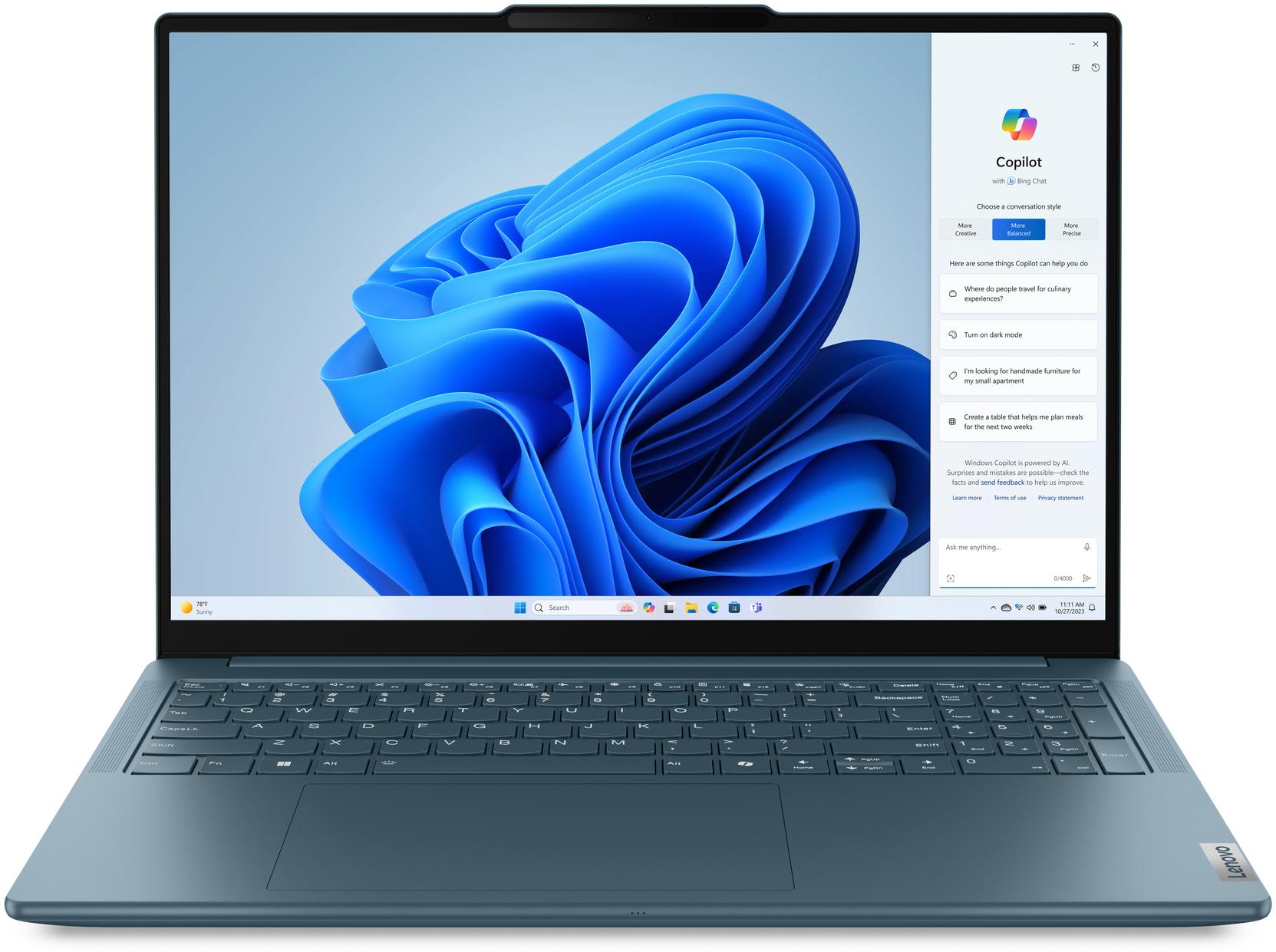 LENOVO Yoga Pro9 16IMH9 16'' 3.2K IPS Intel Core Ultra 7 155H 16 Go RAM LPDDR5X 1 To SSD Intel ARC Graphics