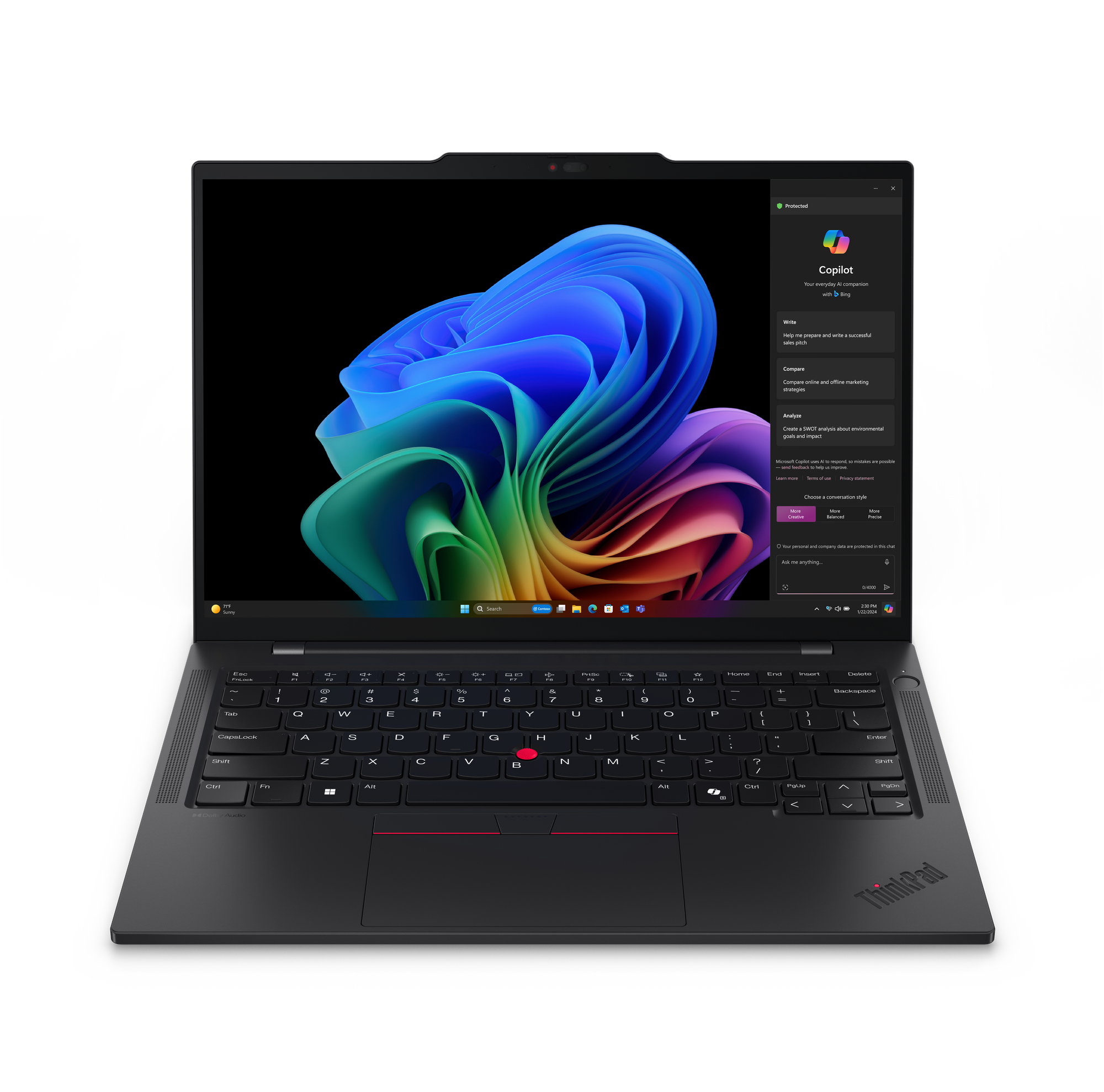 LENOVO AI ThinkPad T14s G6 QS X1E-78-100/32GB/1TBSSD/W11Pro/black