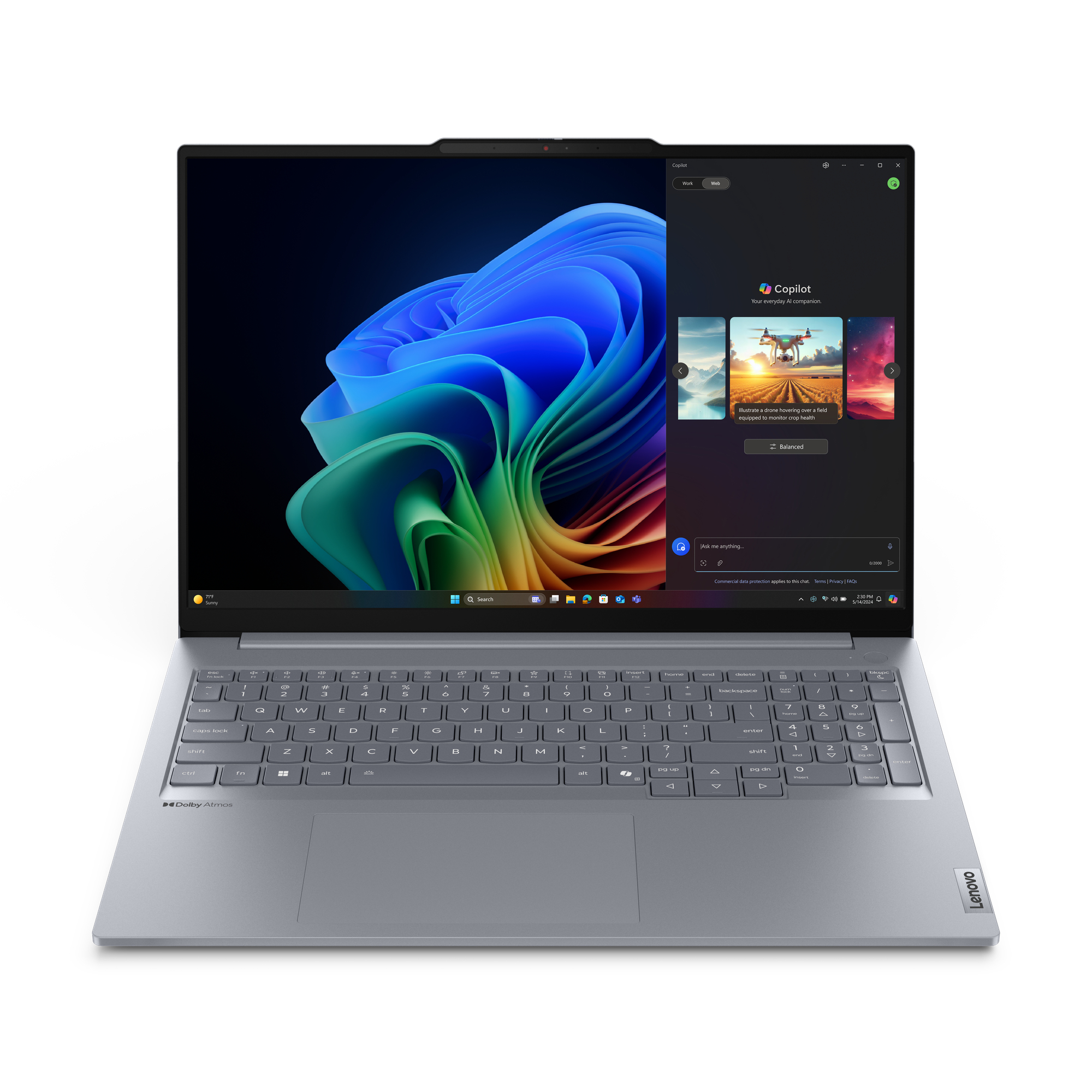 LENOVO Ordinateur Portable ThinkBook 16 G7 Snapdragon X Plus 16Go RAM 5