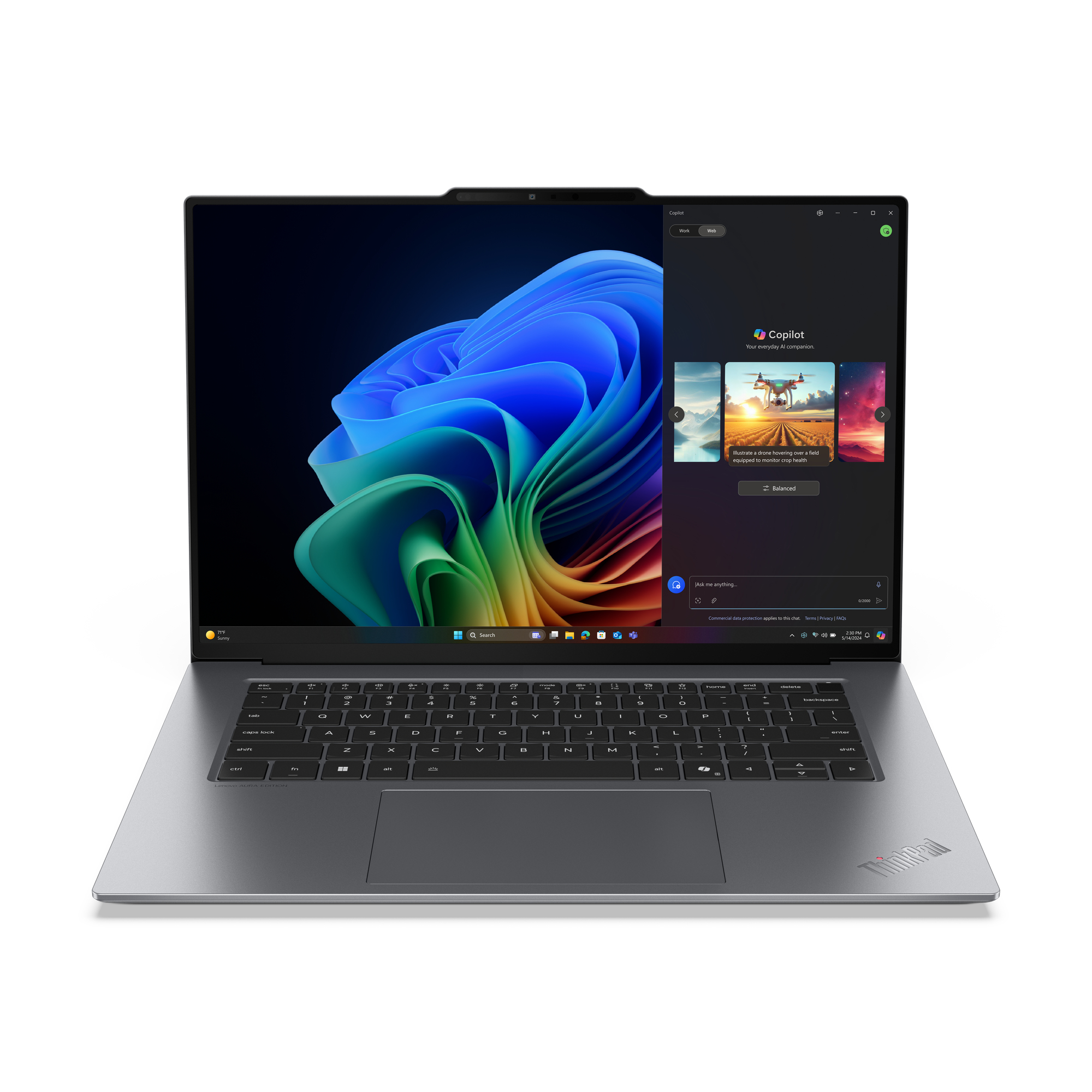 LENOVO 15 G1 Intel Core Ultra 7 32 Go RAM 1 To SSD QWERTY` Wait, 