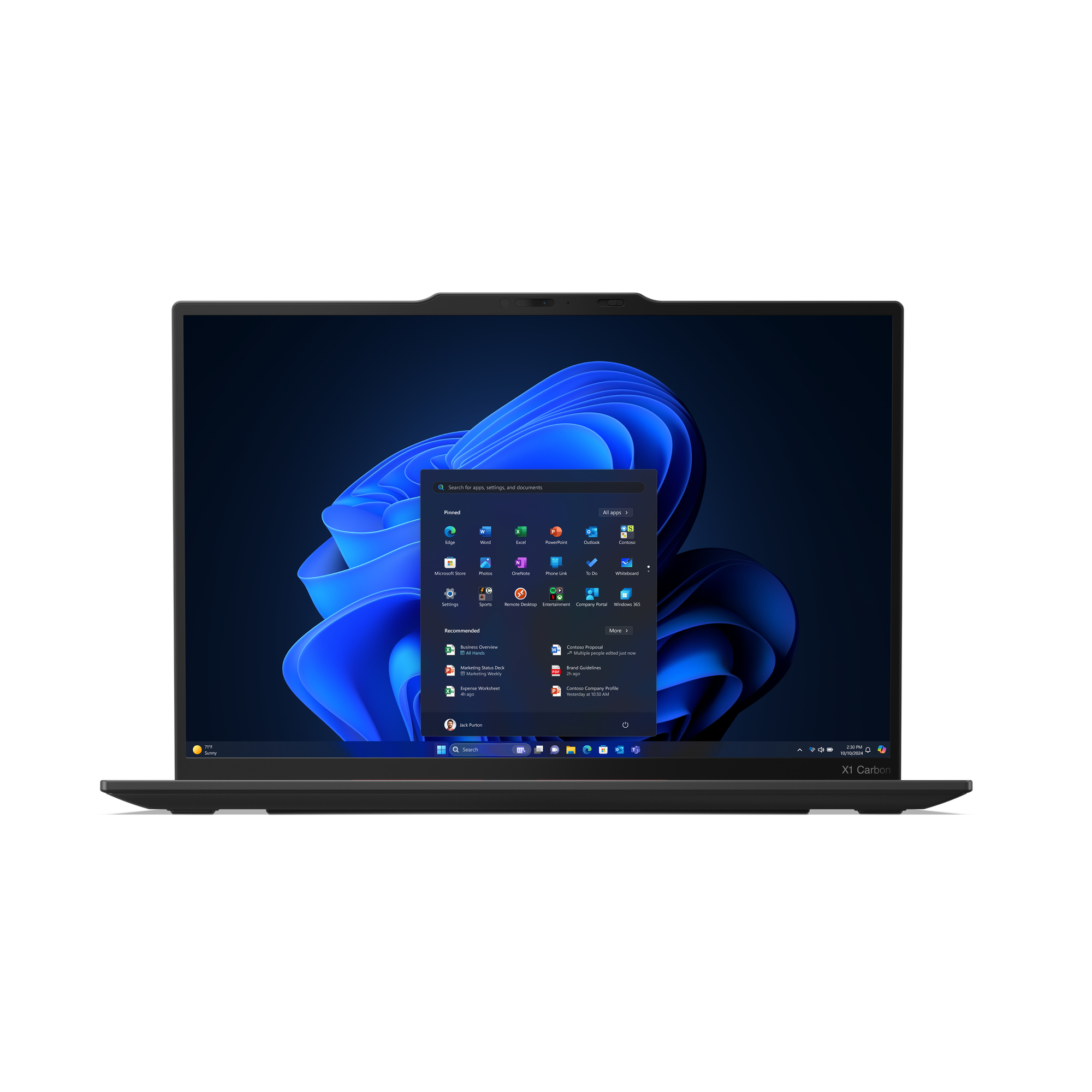 LENOVO Ordinateur Portable ThinkPad X1 Carbon G13 14 pouces 2.8K Core Ultra 7 32 Go 512 Go SSD