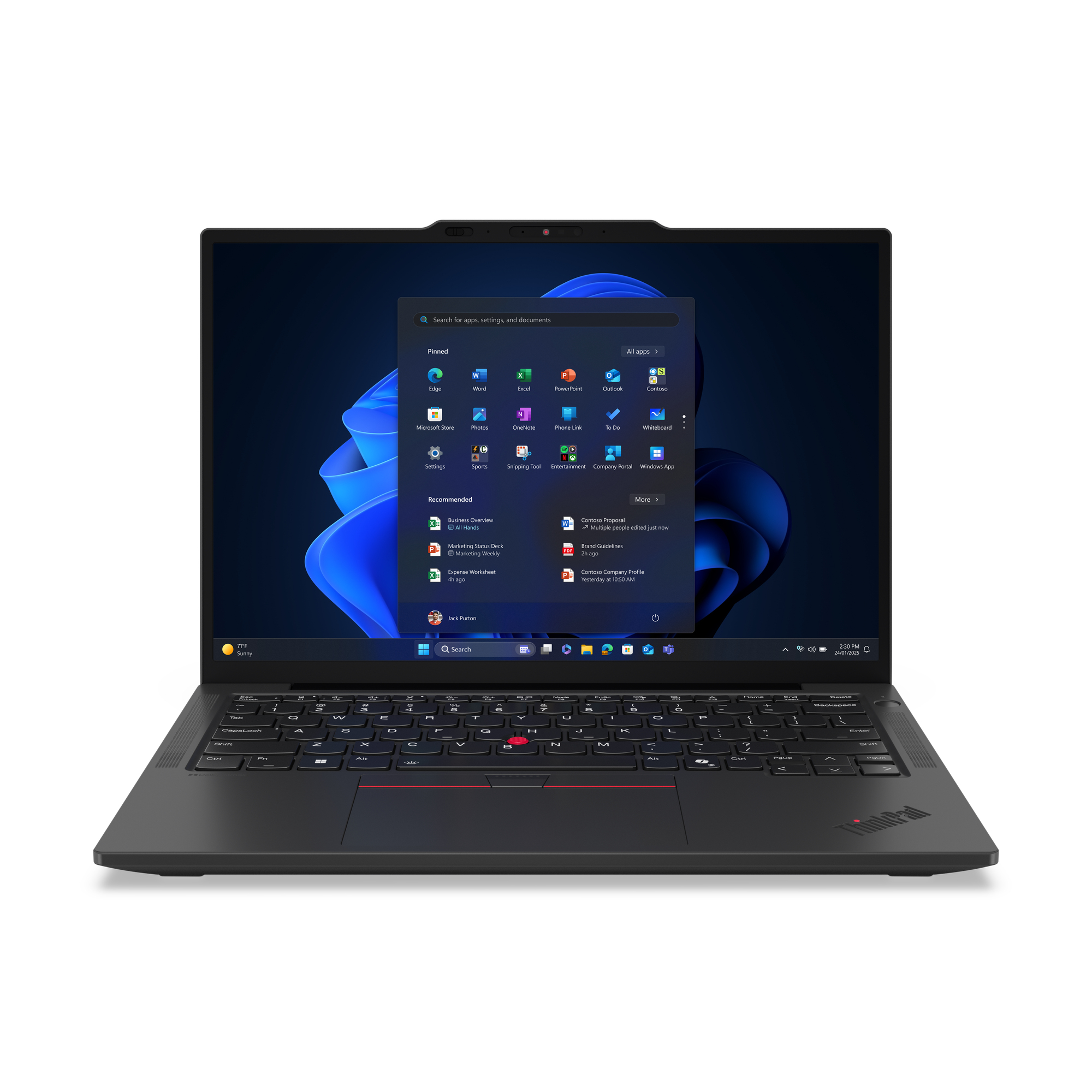 LENOVO Ordinateur Portable ThinkPad X13 G6 Intel Core Ultra 7 16Go