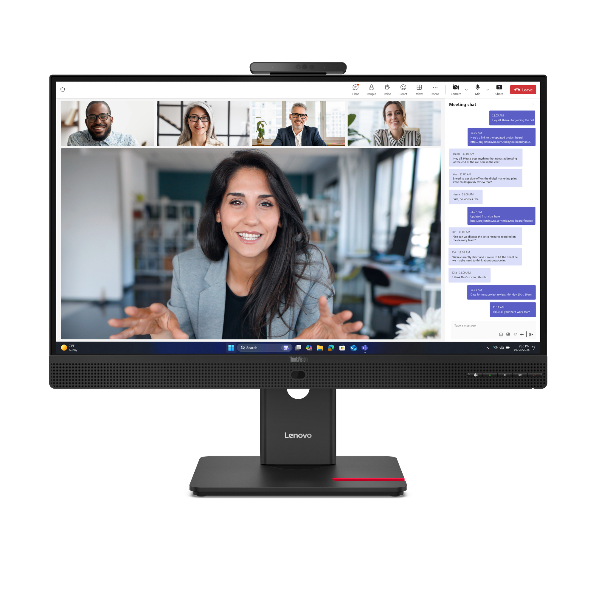 LENOVO Écran PC T24-4v 23,8 Pouces HDMI
