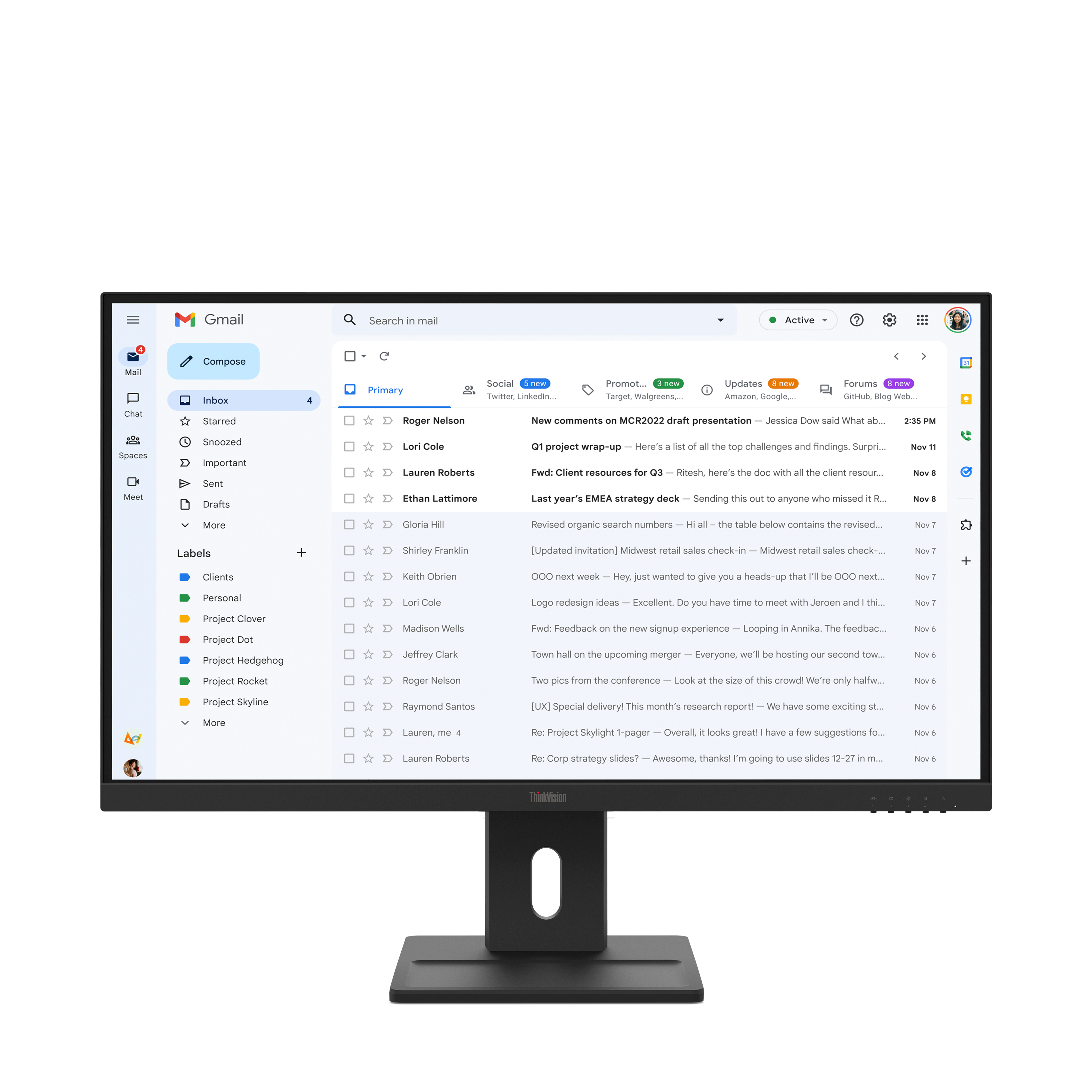 LENOVO ThinkVision E27-40 27 inch Monitor