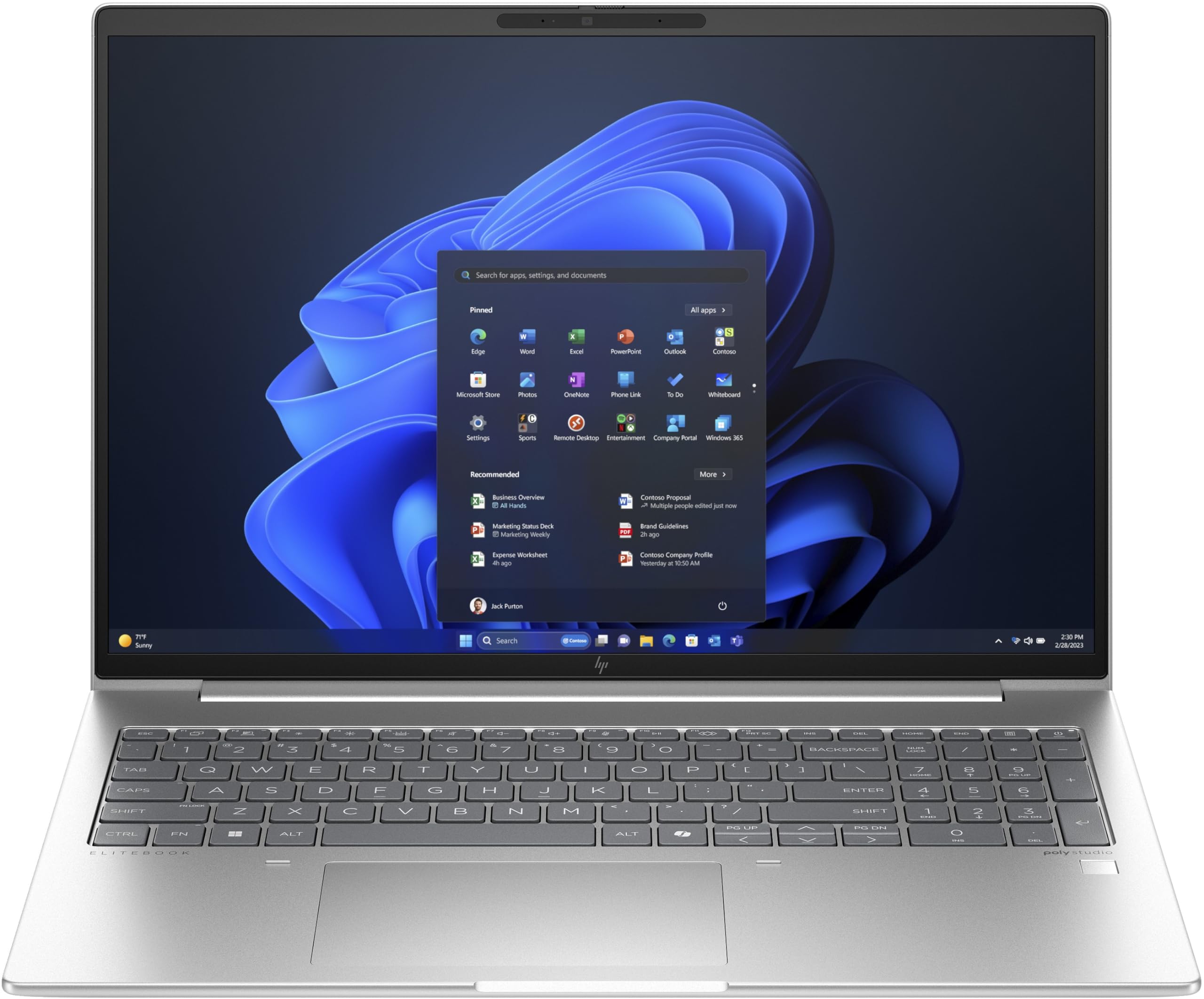 HP EliteBook 665 G11 AMD Ryzen 7 7735U 40,64cm 16Zoll WUXGA 16GB 512GB/SSD LTE W11P 1J War (DE)