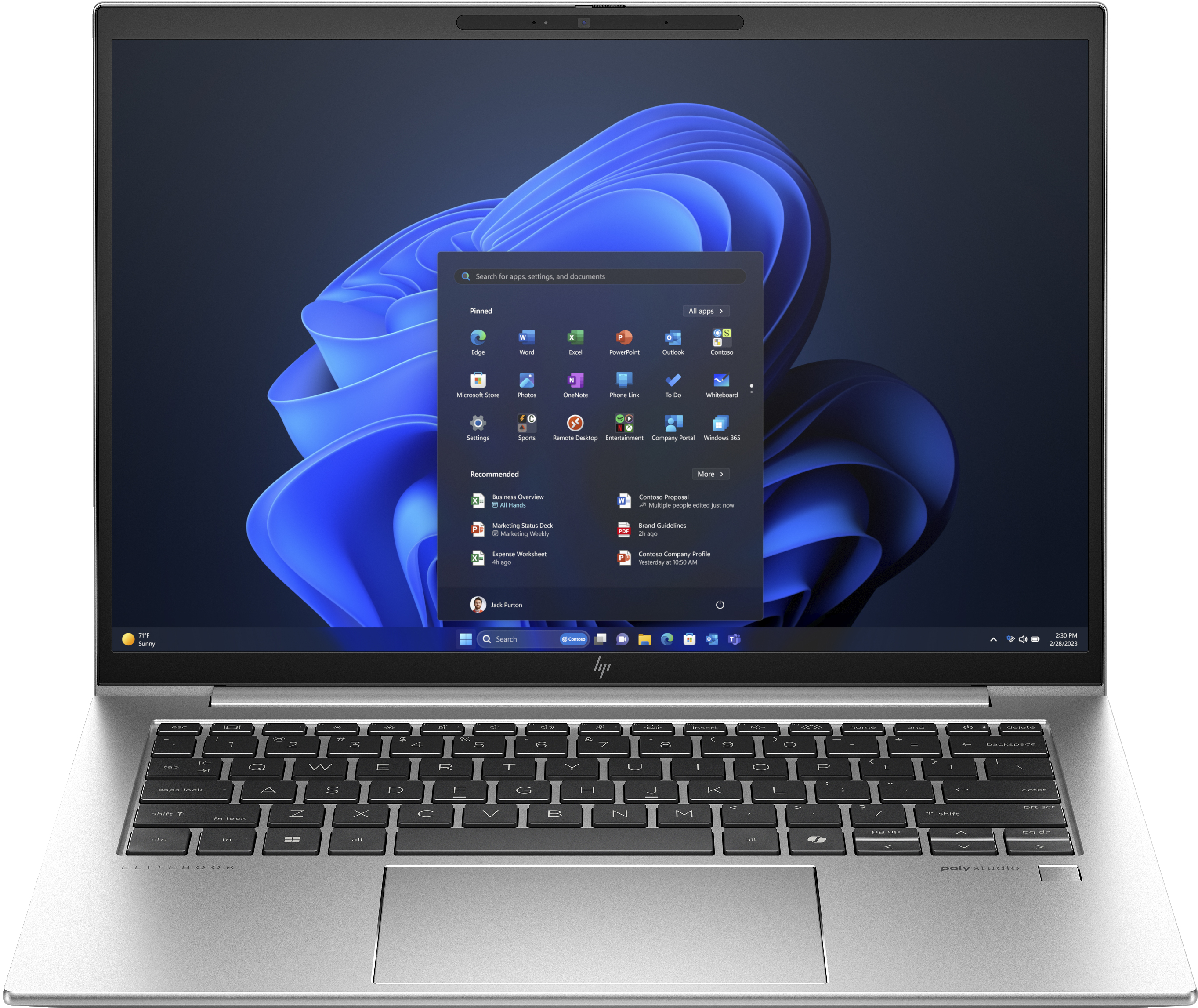HP EliteBook 845 G11 AMD Ryzen 7 8840U 14p WUXGA AG LED UWVA 16Go DDR5 512Go SSD ax6G+BT 3C FPS W11P