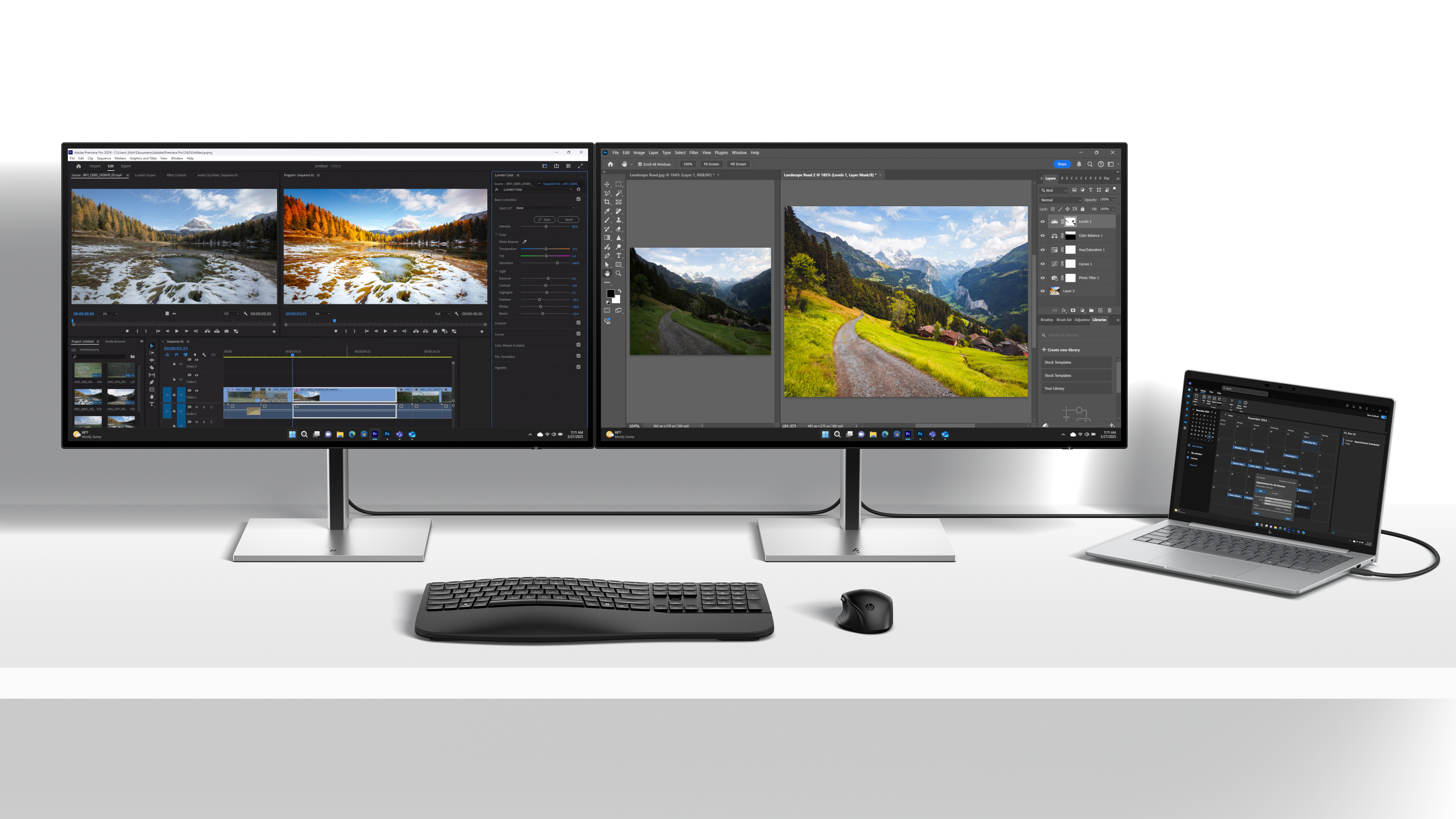 HP Écran PC Series 7 Pro 31,5 pouces 4K Station d'accueil Thunderbolt 4