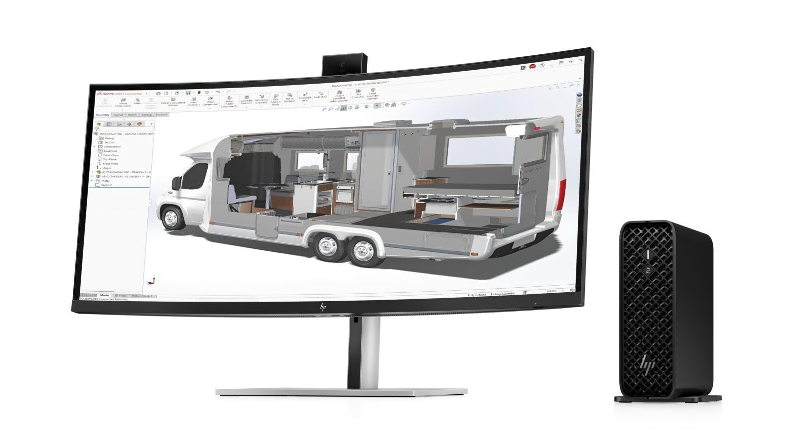 HP Z2 Mini G1i Workstation (A40LSET)