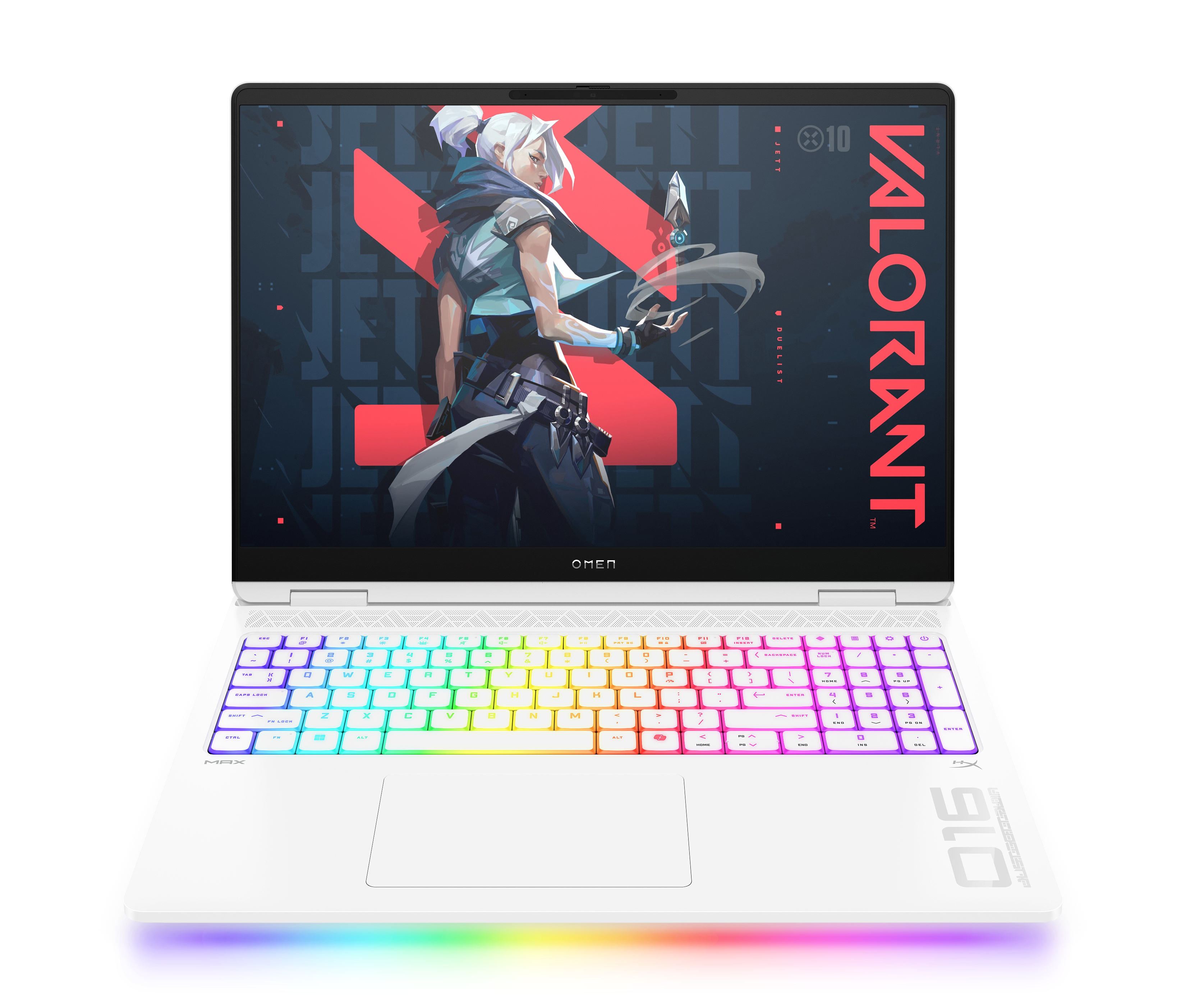 HP PC Portable Gamer OMEN 16 16 pouces OLED QHD+ 240Hz Intel Core Ultra 9 RTX 5090 64 Go 2 To SSD Blanc