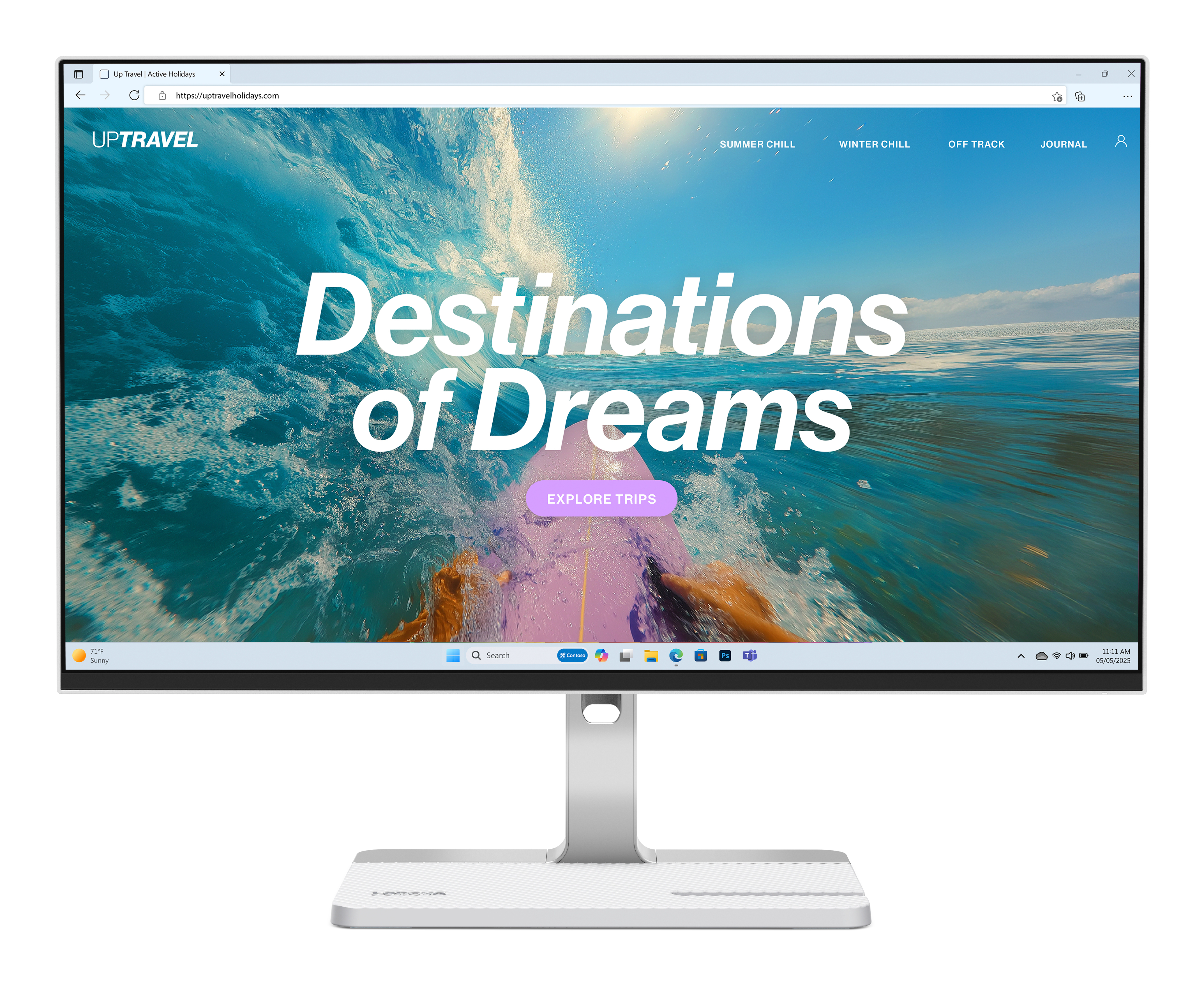 LENOVO Écran PC L24d-4C 24 Pouces Full HD