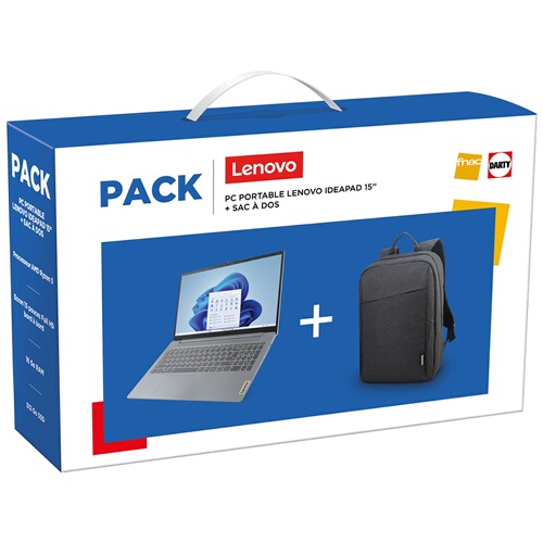 LENOVO IdeaPad Slim3 15AMN8 FHD R5 16/512GB W1