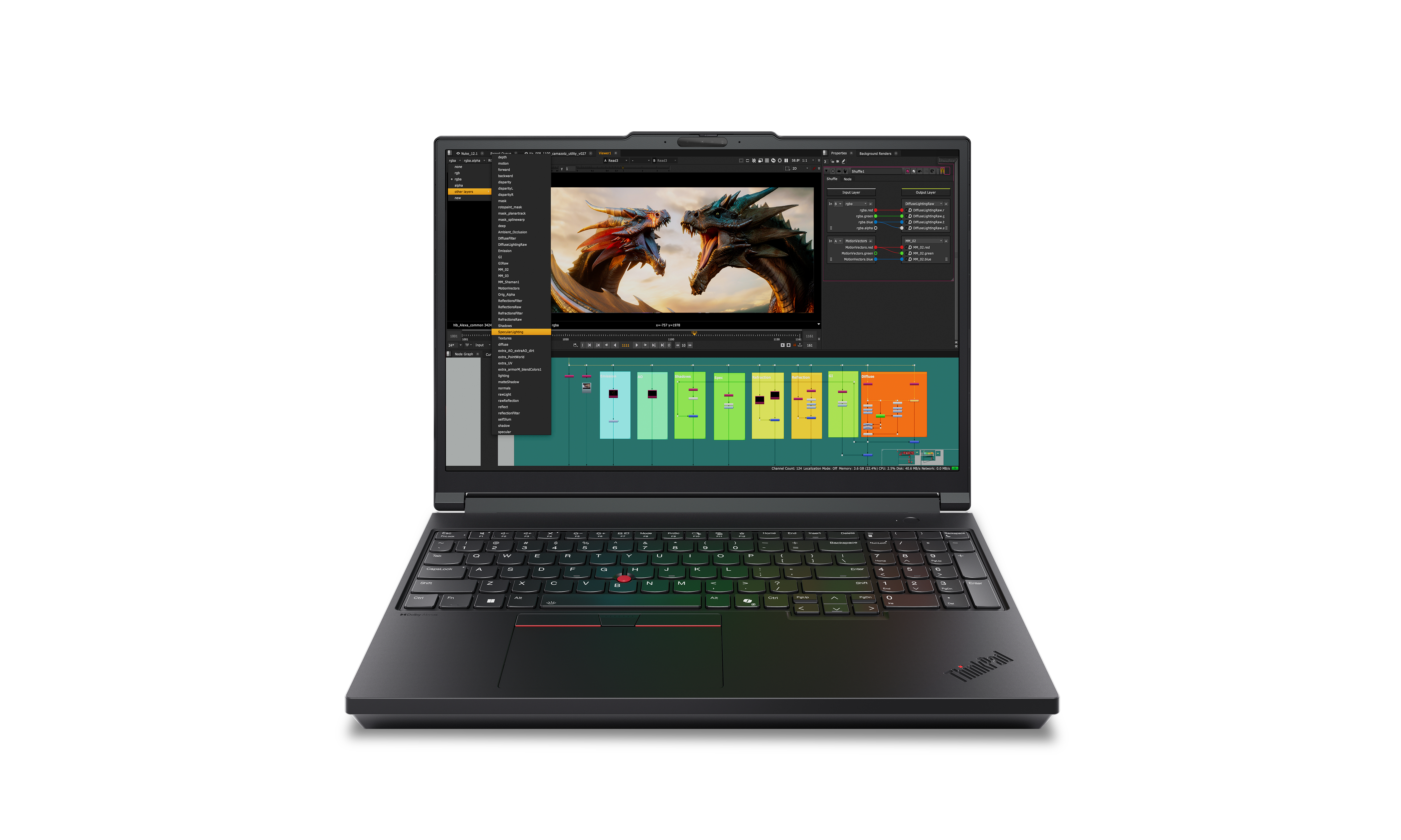 LENOVO Ordinateur Portable ThinkPad T16g Gen 3 16 pouces Intel Core Ultra 7 96 Go RAM 1 To SSD RTX 5090