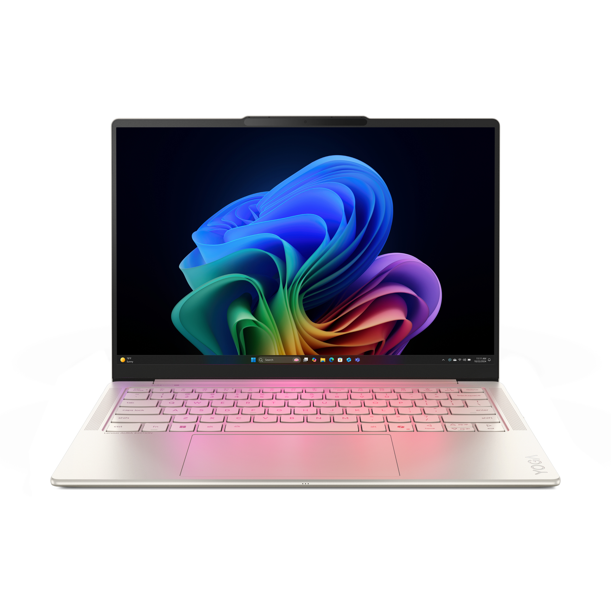 LENOVO Ordinateur Portable Yoga Slim 7 14ILL10 Écran 14 pouces OLED 2.8K Intel Core Ultra 7 32 Go RAM 1 To SSD