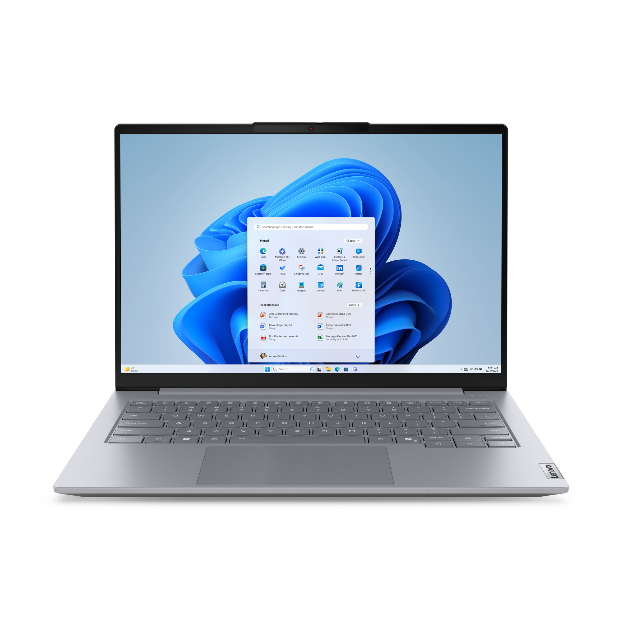 LENOVO Ordinateur Portable ThinkBook 14 G8 IAL Intel Core Ultra 5 16 Go RAM 512 Go SSD 14 pouces WUXGA Windows 11 Pro
