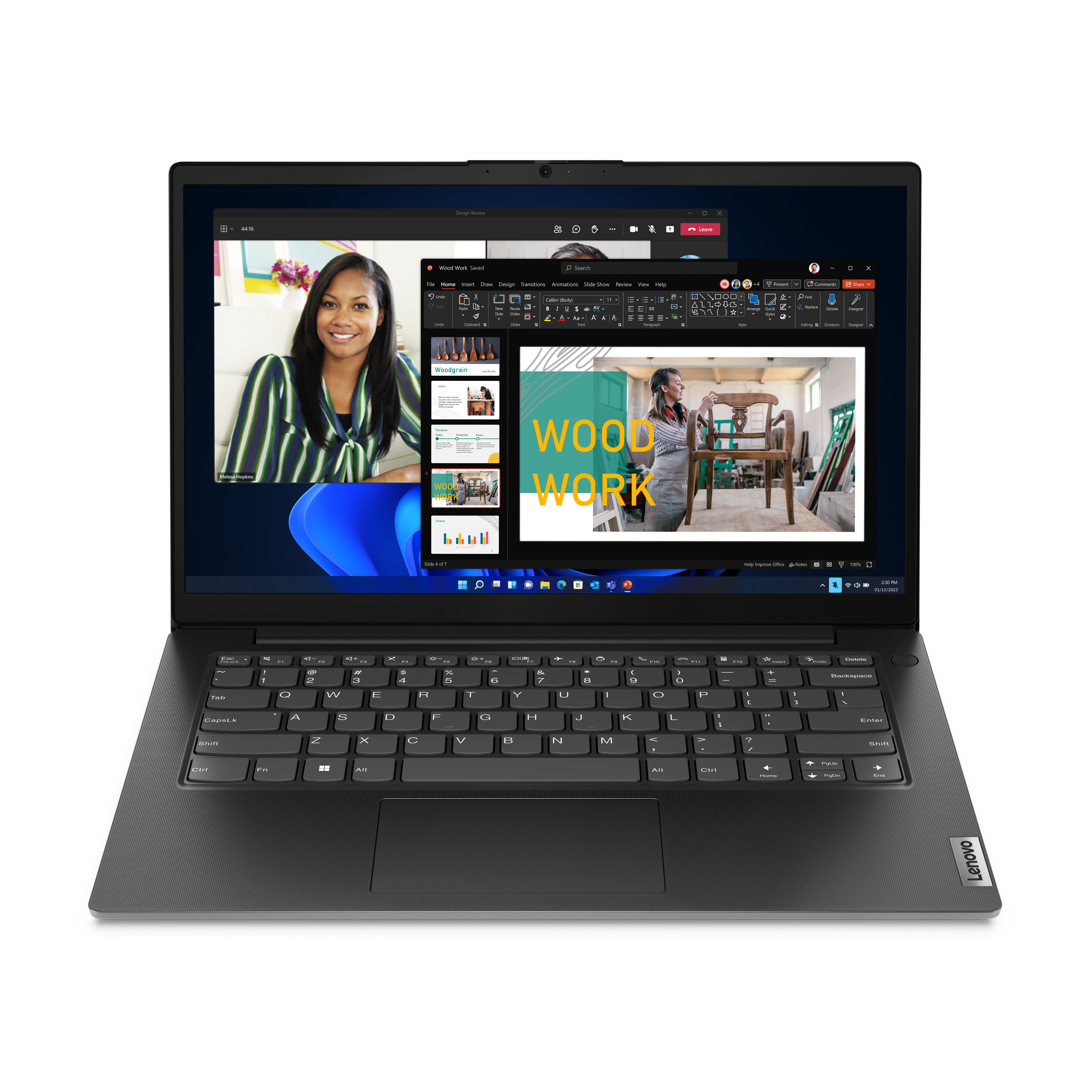 LENOVO Ordinateur Portable V14 G4 AMN Ryzen 5 8 Go RAM 256 Go SSD 14 pouces FHD Windows 11 Pro