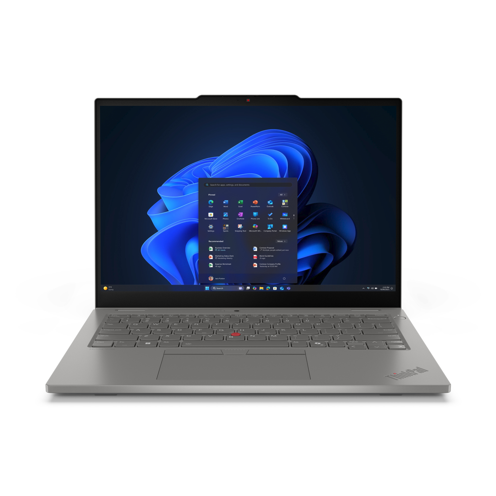LENOVO ThinkPad L13 2in1 Gen 6 Intel Core Ultra 5 225U 13.3p WUXGA Touch 16Go 512Go SSD M.2 Intel Graphics W11P 1YR Premier NBD