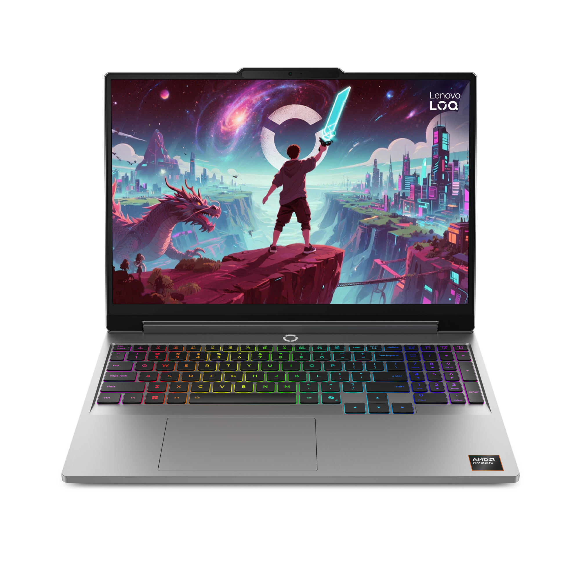 LENOVO LOQ 15AHP11/RYZEN 7 250 3.3G 8C 16T/16GB/512GB SSD M.2 2242 G4 QLC/RTX5050 8GB G7 128B/15.3 WUXGA AG 300N 165 SRGB QWERTY