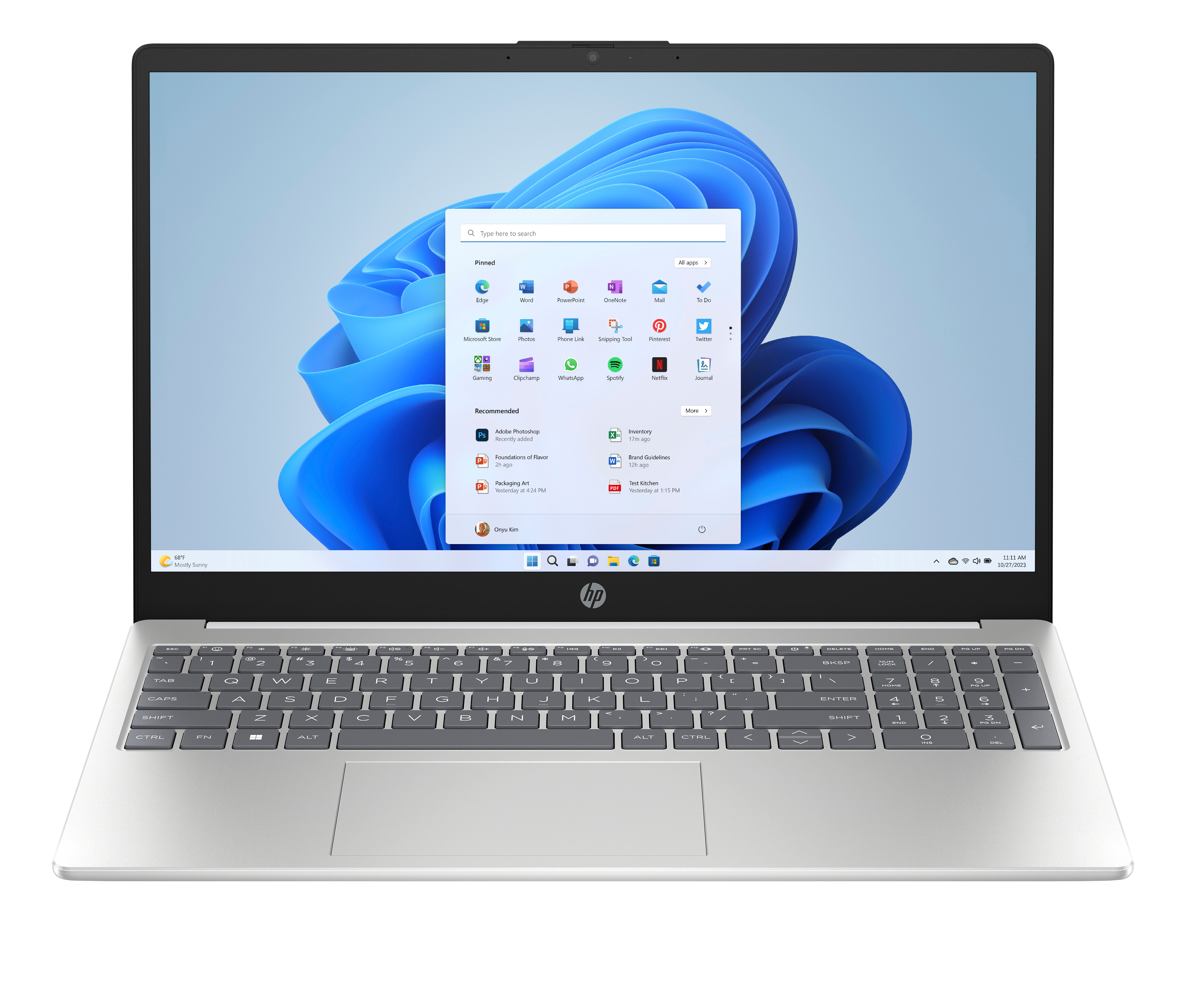 HP 15-fc0165nf 15.6