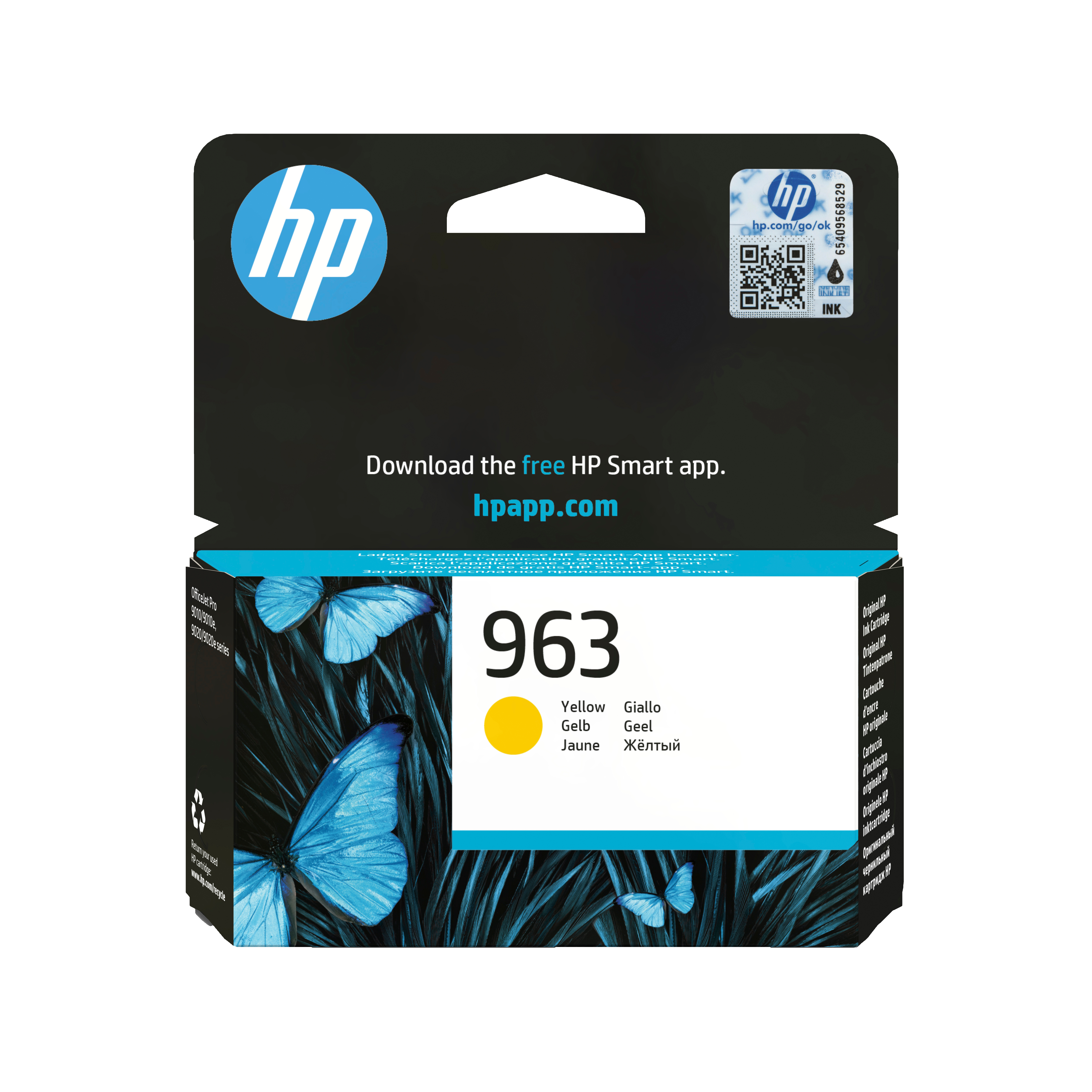 HP HP 963 Yellow Original Ink Cartridge