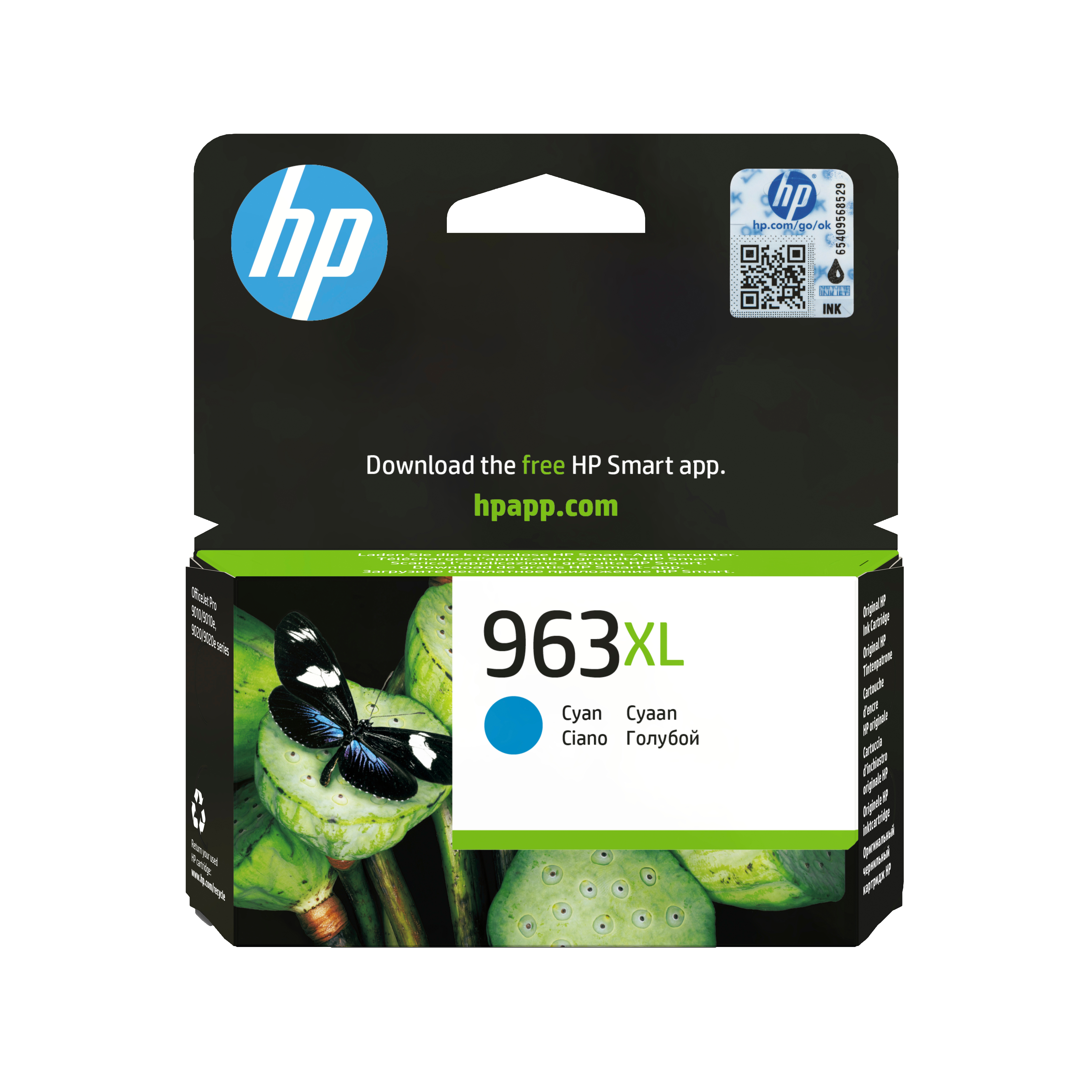HP HP 963XL High Yield Cyan Original Ink Cartridge