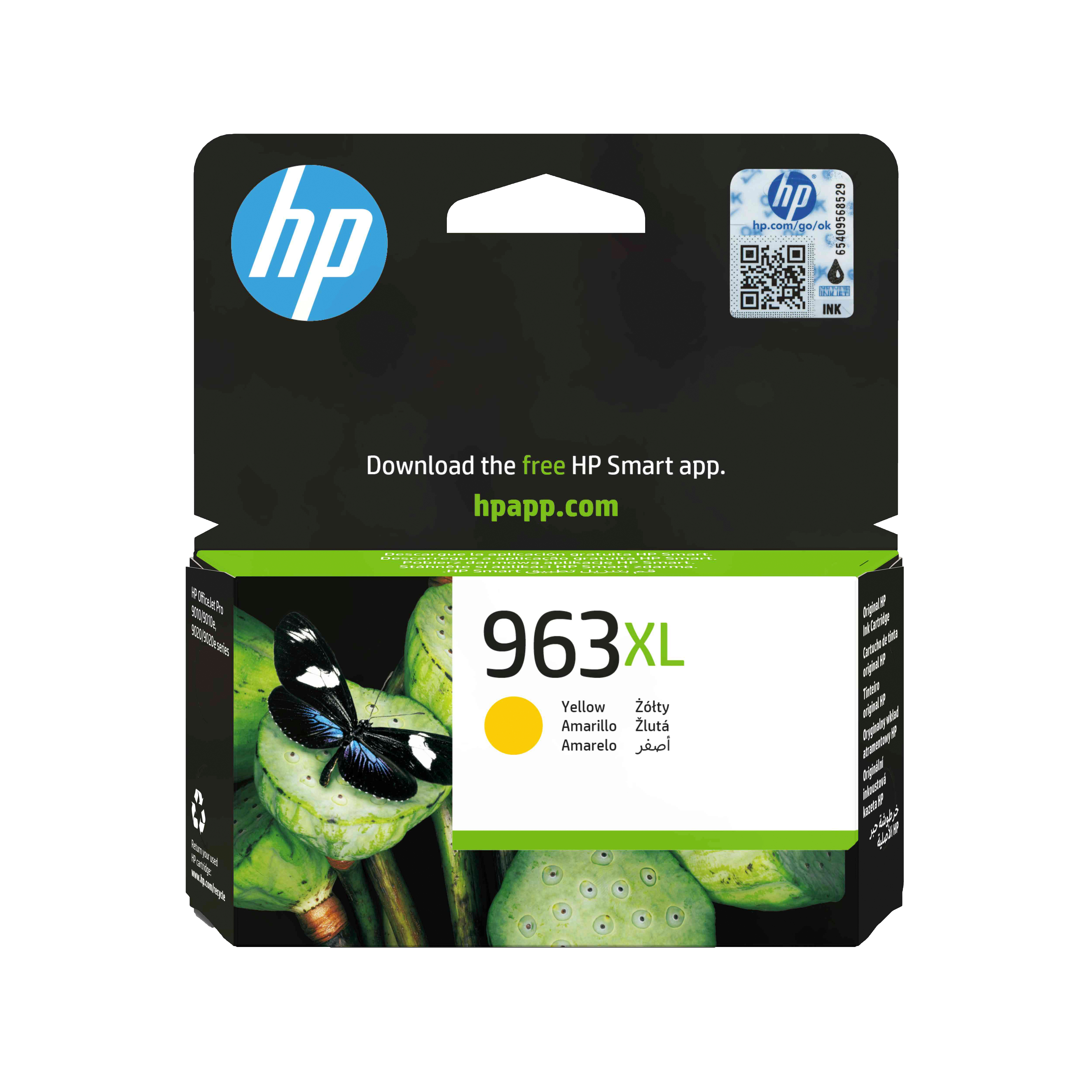 HP HP 963XL High Yield Yellow Original Ink Cartridge